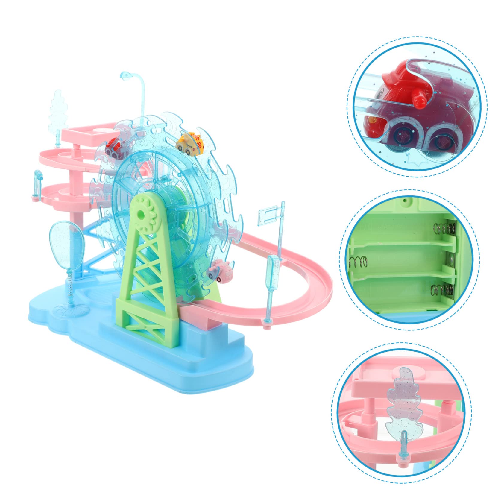 TOYANDONA 1 Set Giocattolo giocattoli per pista giocattoli toys for kiddikutter car giocattoli per salire le scale in auto giocattoli elettrici per scale da arrampicata plastica