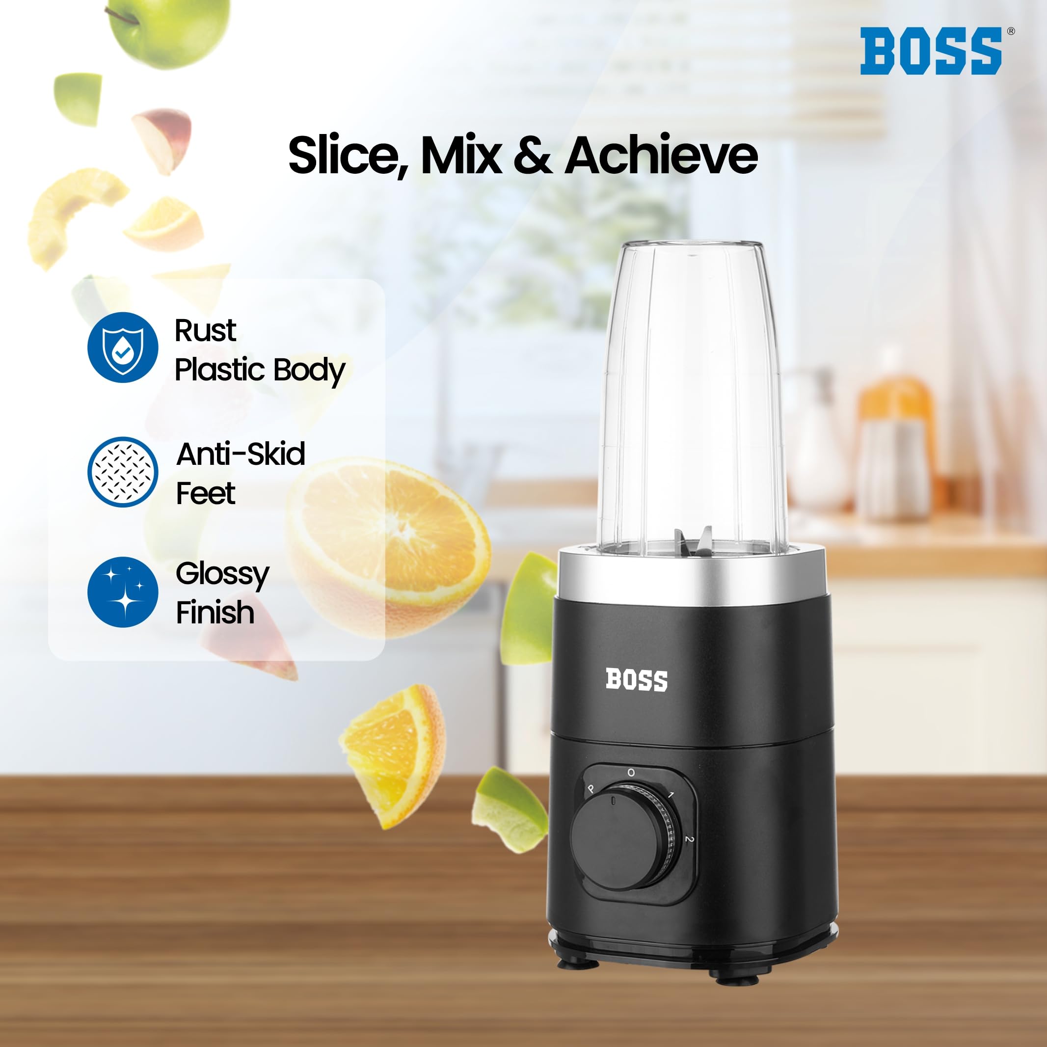 BOSS Nutri Neo Juicer Mixer - 800W, 3 Jars FREE SHIPPING -4 BOSS Nutri Neo Juicer Mixer - 800W, 3 Jars FREE SHIPPING -4