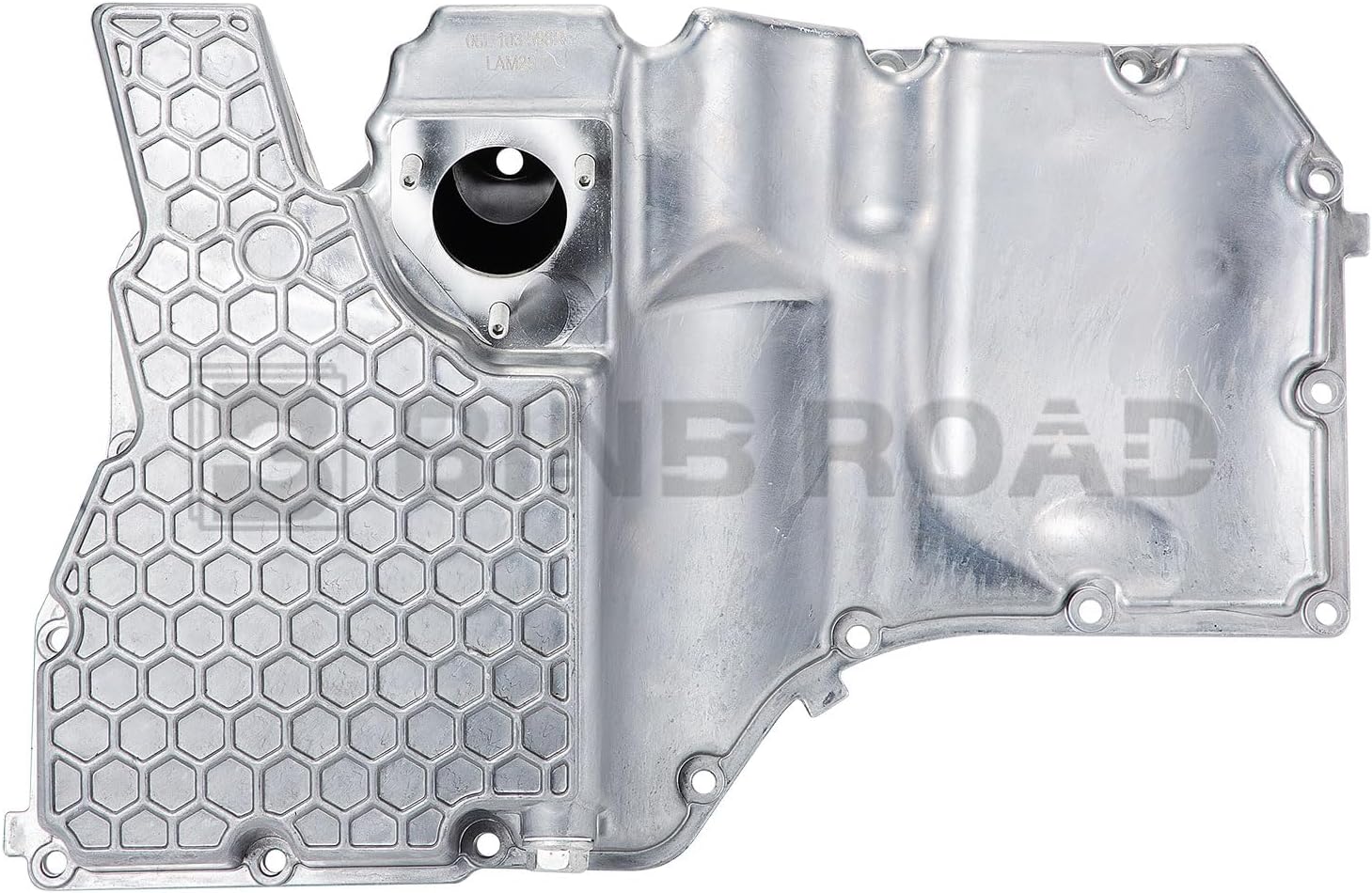 06L103598R Aluminum Lower Engine Oil Pan Compatible with Audi A4 A5 A6 A7 A8 Q5 Q7 Q8