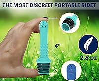 Vista 3 de Bidé portátil de viaje de 3 piezas, fácil de usar, compatible con la mayoría de botellas, botella Peri para cuidado posparto, bidé portátil