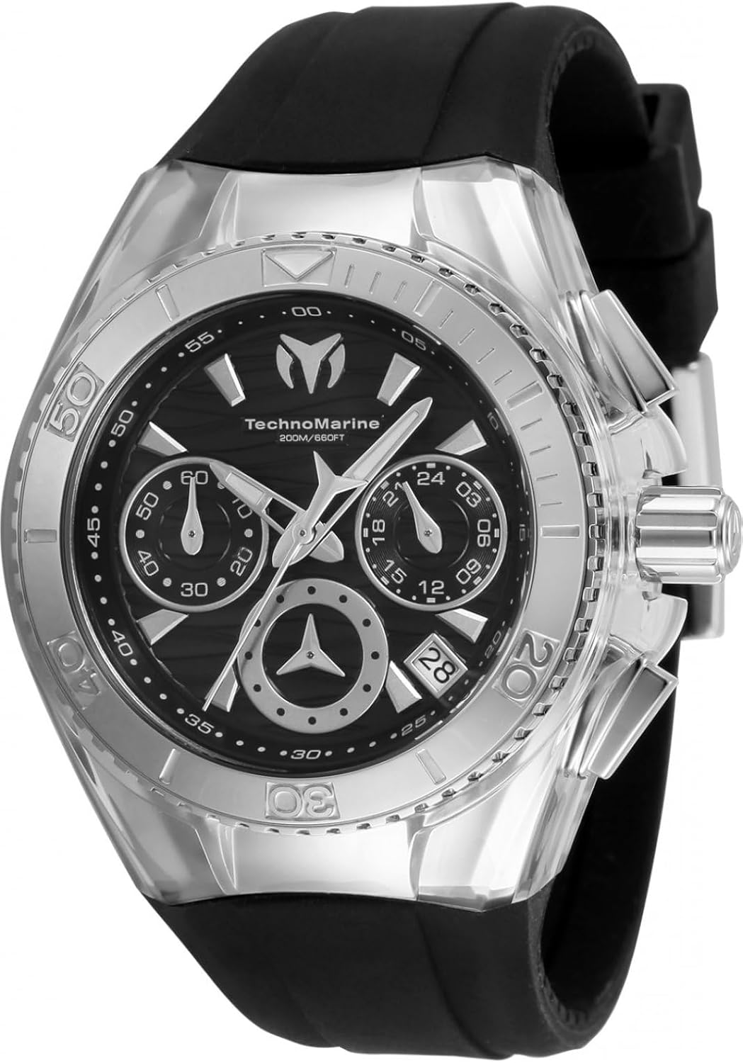 TechnoMarine Cruise Quartz Black Dial Ladies Watch TM-120034