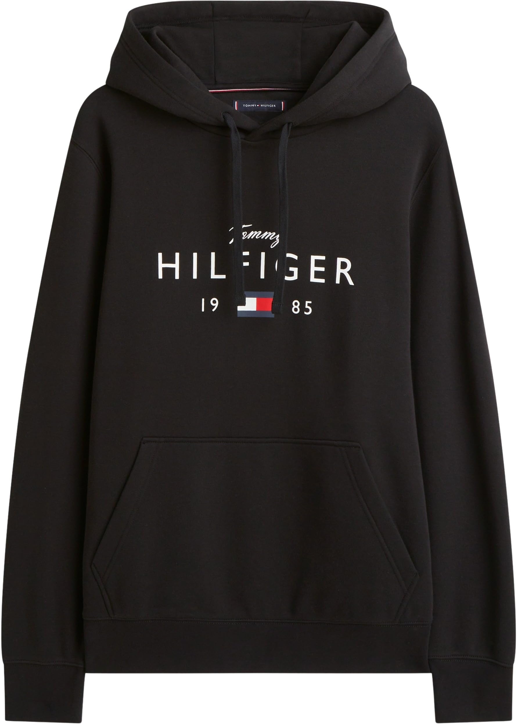 Tommy Hilfiger Herren Brand Love Big Hilfiger Hoodie Mw0mw41427 Pullover Hoodie (1er Pack)