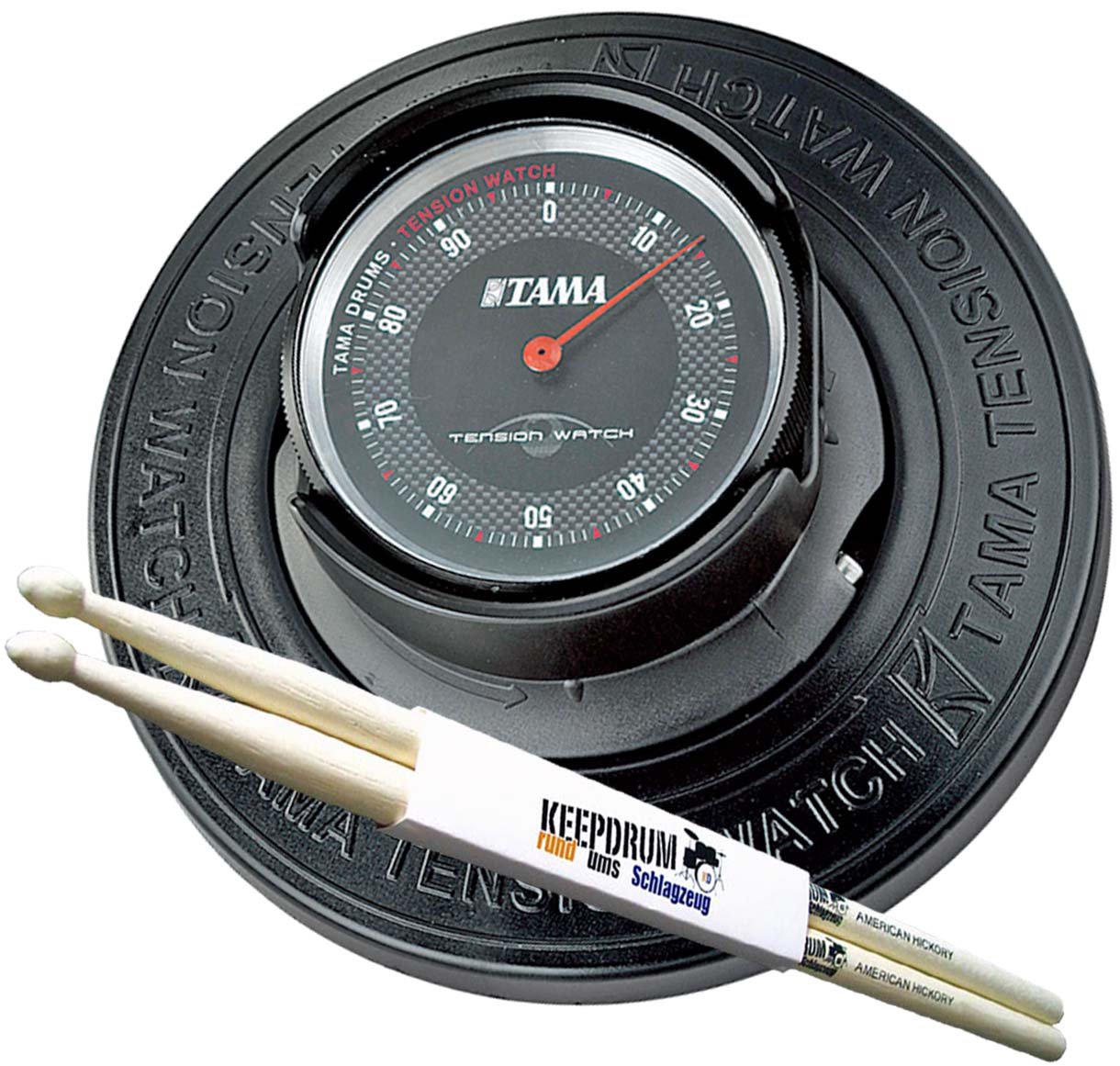 Tama TW200 Tension Watch Accordeur de batterie + 1 paire de baguettes Keepdrum