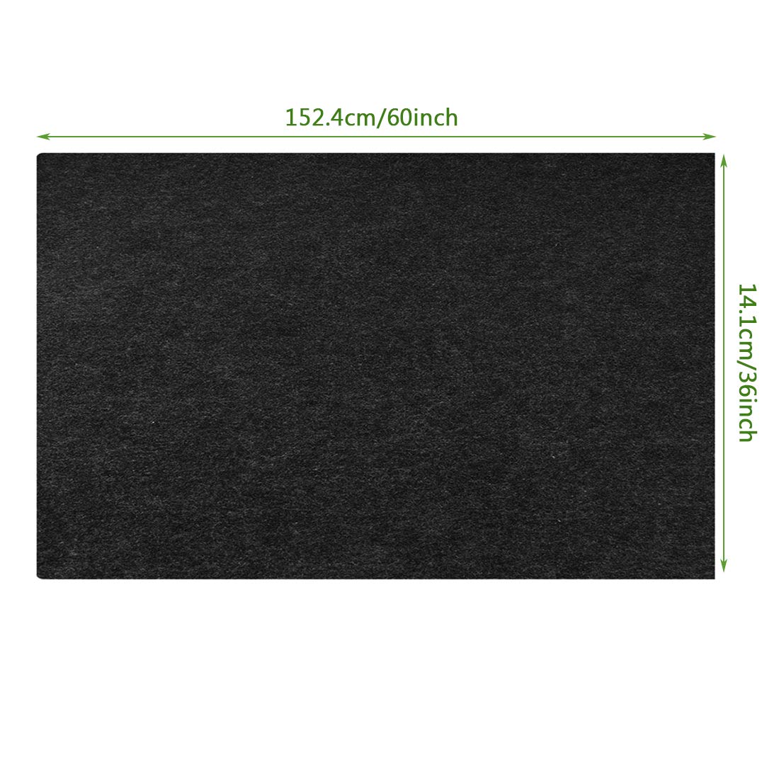 Besimple Alfombra ignífuga para Chimenea, Antideslizante, Resistente al Fuego, protección para Estufas