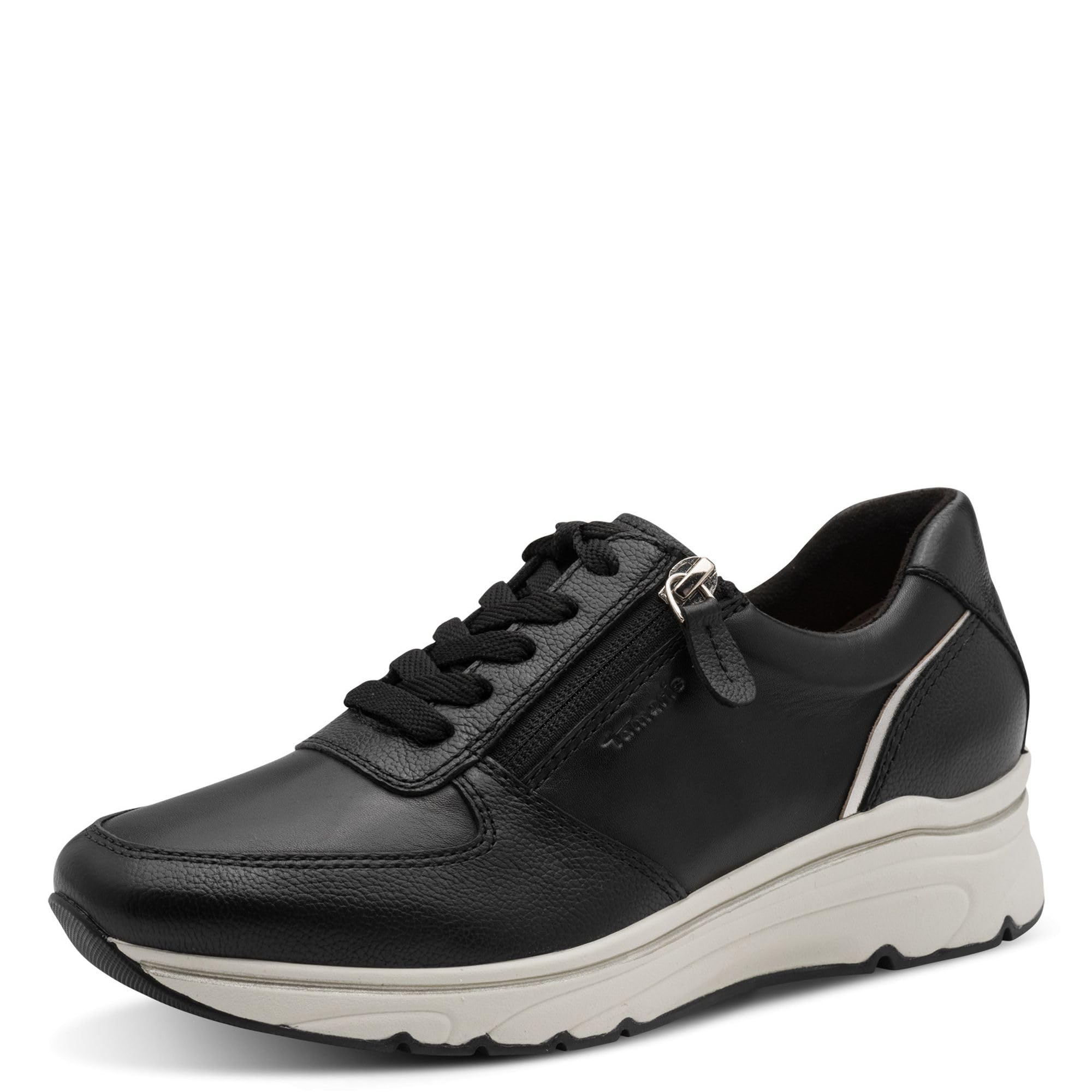 Tamaris Women's Low Trainers, Black (Black/Gold), 39