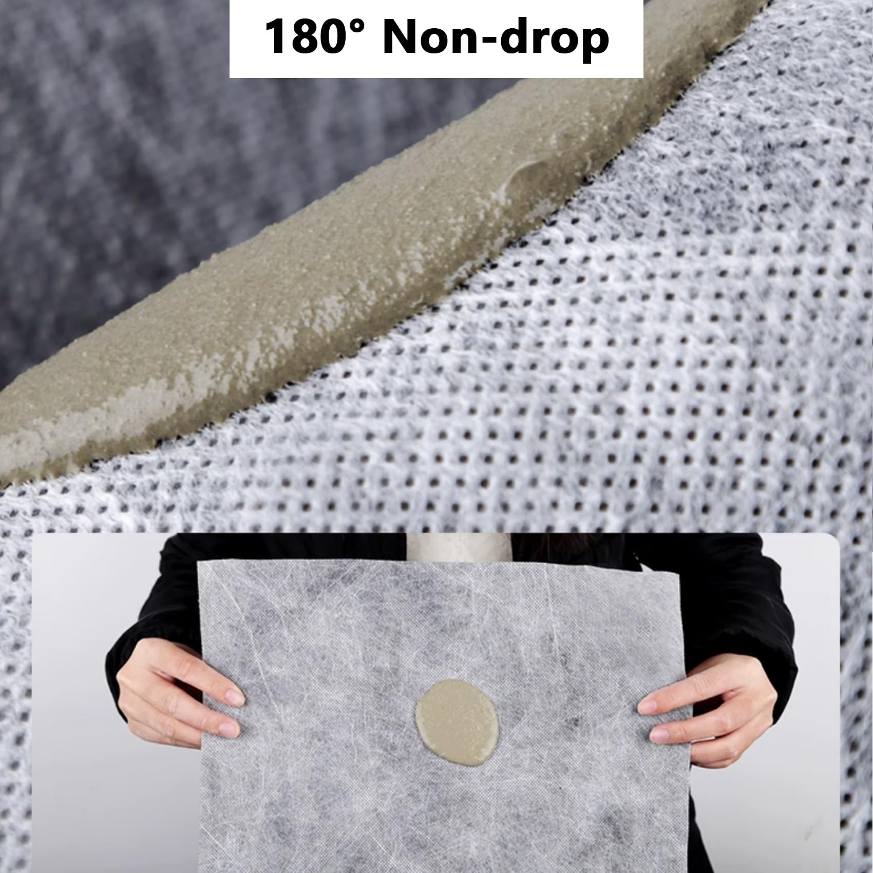 0.6mm Membrana Impermeable para Ducha, 1x40m Lámina Cinta de Sellado de Polietileno, Alfombra de Desacoplamiento Azulejos para Paredes, Suelos de Baño, Saunas(Verde,1x10m)