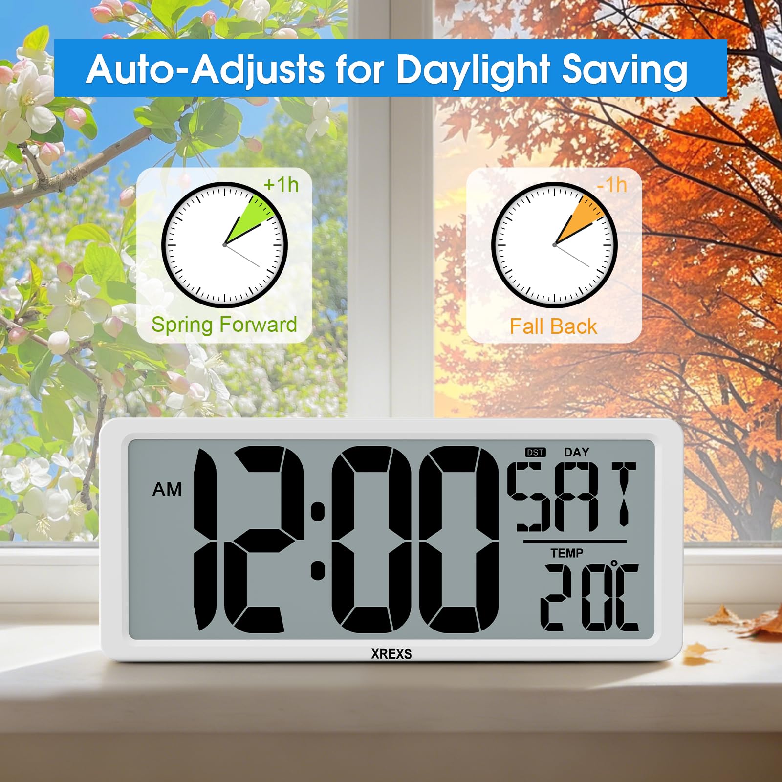 Palestra Timer 15'' Orologio da Parete Digitale LED Grande,Orologi