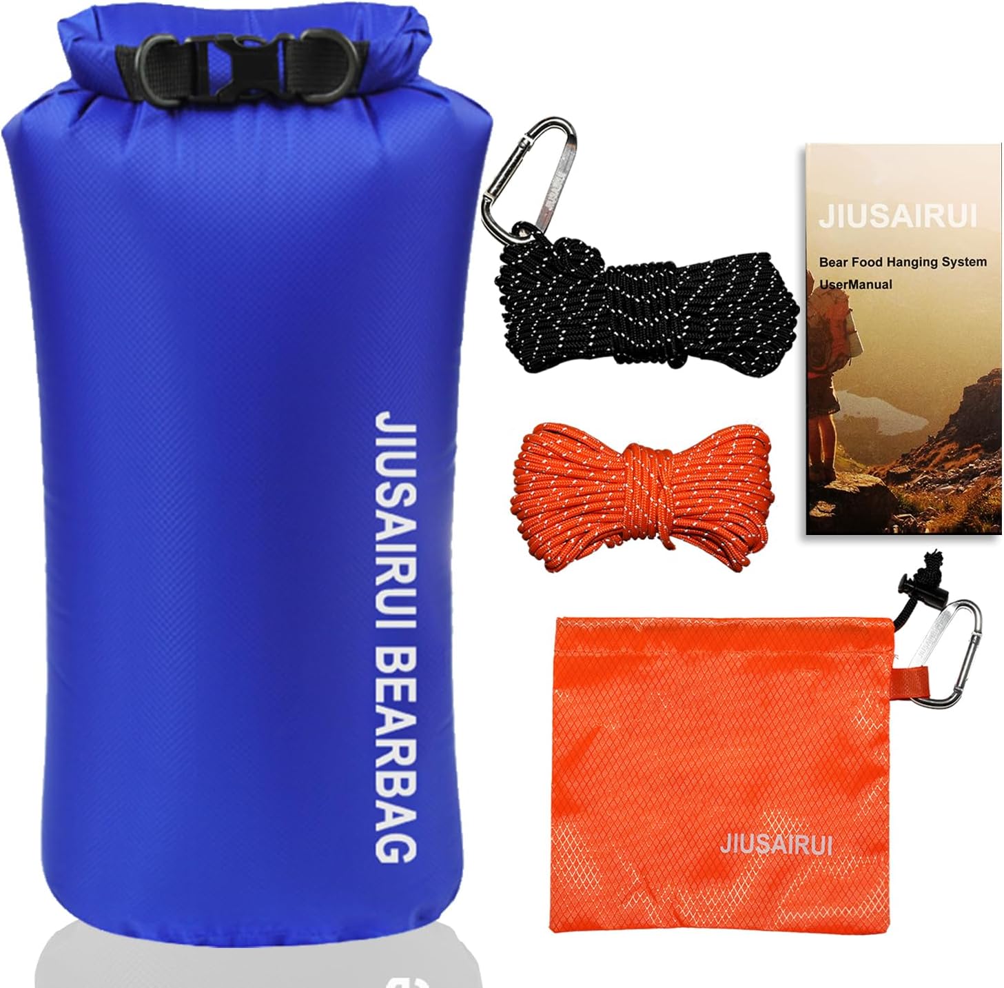 30D Ultralight Bear Bag Kit: Waterproof Food Storage for Camping
