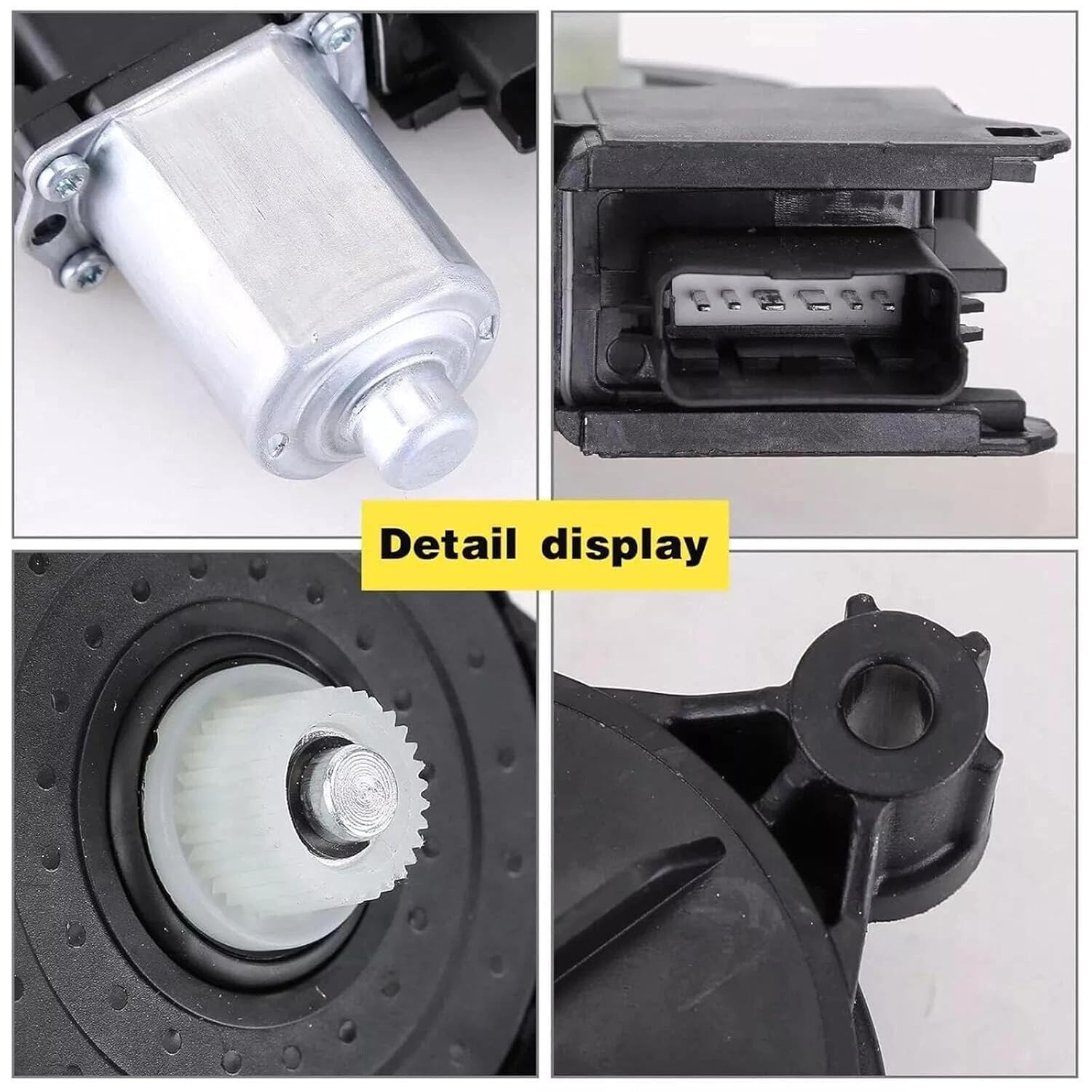 Driver Door Window Motor with One-Touch Up & Down Compatible with Kia Sorento 2011–2015 Front Left Power Window Motor Replace 82450-2P010 82450-1U010