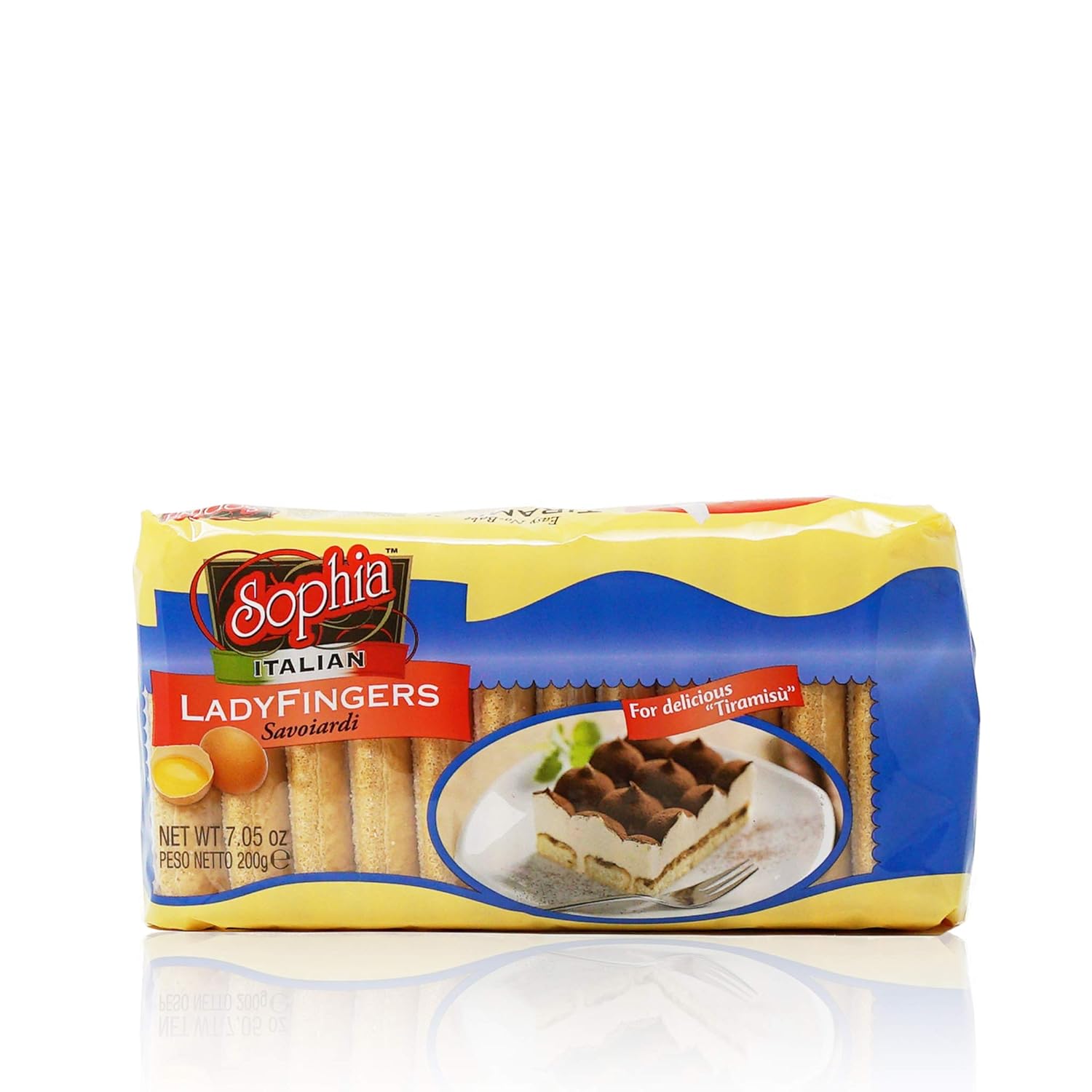 Sophia Italian Lady Fingers Italian "Savoiardi" 7oz (8-pack)