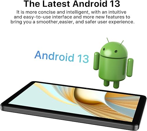 Miniatura 2 de UMIDIGI G3 Tablet PC, tableta de 10.1 pulgadas G3 Tab 3 GB +32 GB Android 13 6000 mAh hasta 256 GB MT8766 Quad-Core 8MP Cámara trasera Face ID