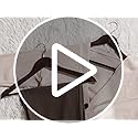 StorageWorks Wooden Hangers 20 Pack, Wood Coat Hanger for Coats, Shirts, Jackets, Pants, Suits, Walnut Color