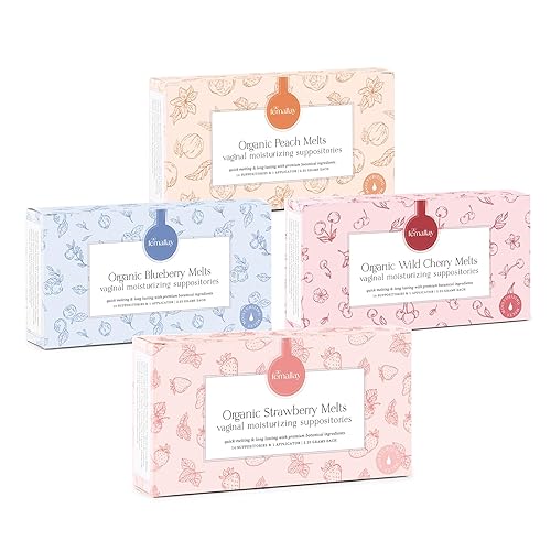 Miniatura 1 de Femallay Country Getaway - Paquete de supositorios hidratantes, supositorios 100% naturales para olor vaginal y sequedad, 14 derretidos perfumados