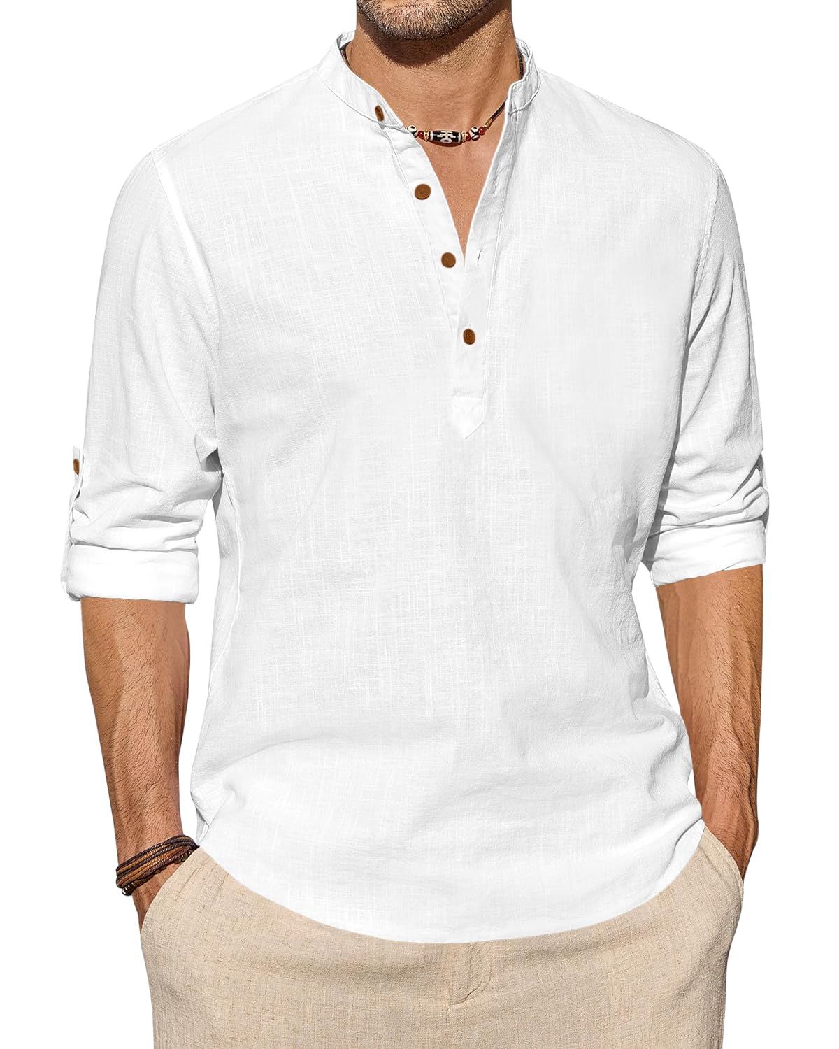 fifth u Men's Kurta || Chinese Collar Long Sleeves || Straight Hip Length Kurtas || Short Kurta for Men || for Festival || Function || Occasion Wear Fancy Kurta-picture-33