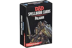 Dungeons & Dragons Spellbook Cards - Paladin (D&D Roleplaying Accessory)