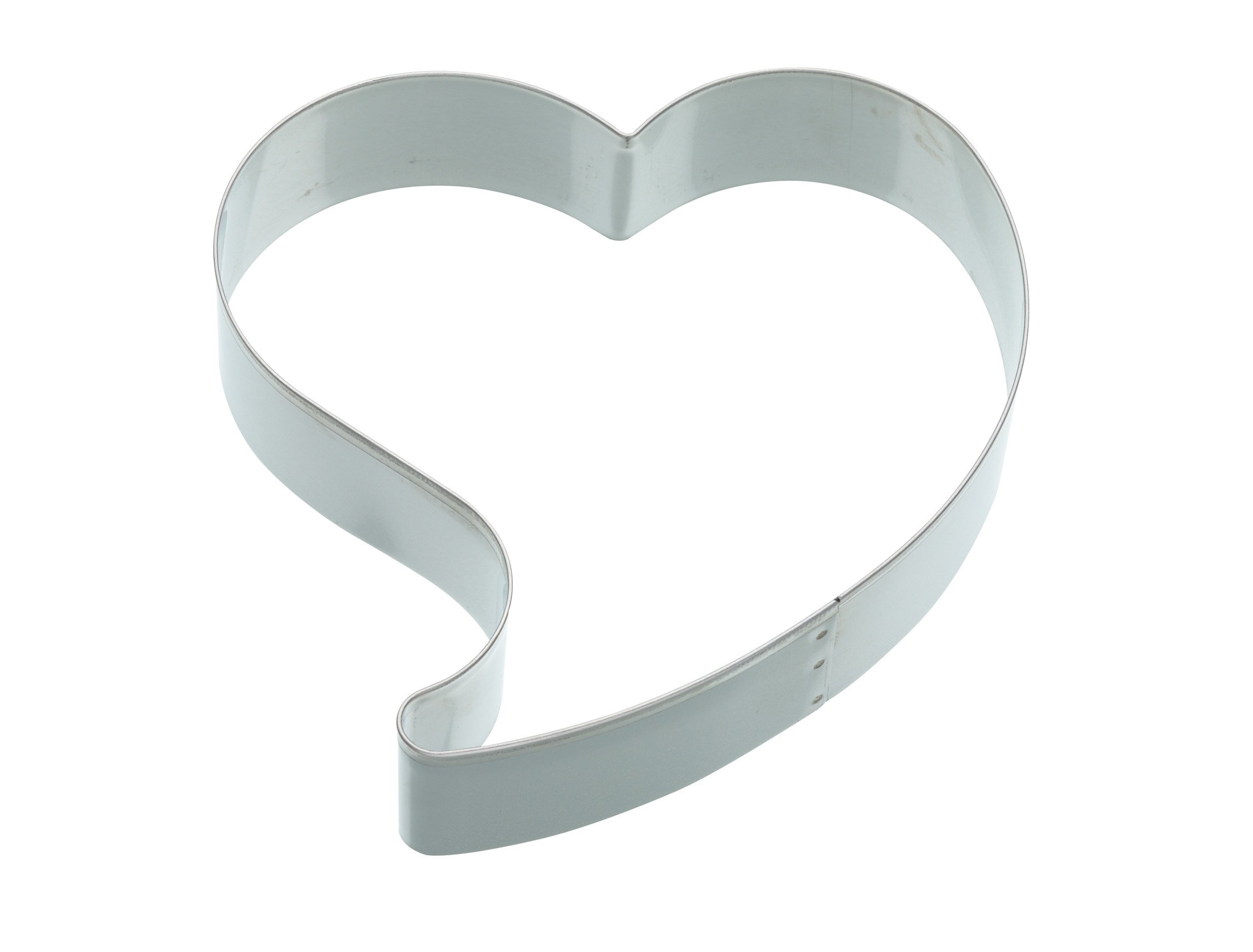 Kitchencraft Silver Kitchen Craft Heart-Design Cookie Cutter, Metal, 12 X 12 X 16 Cm