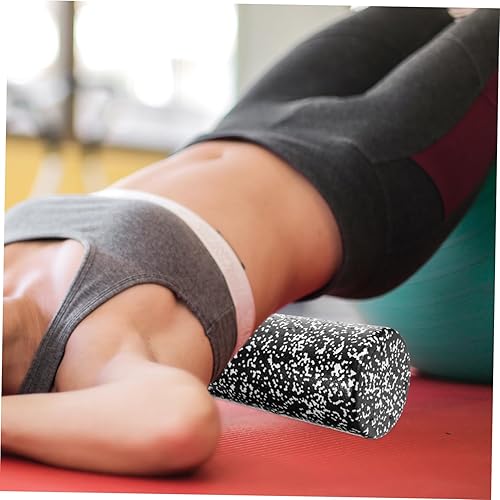 Miniatura 7 de Happyyami Columna de yoga de espuma suave para masaje muscular y relajación, rodillo de fitness ligero y compacto hecho de espuma duradera para