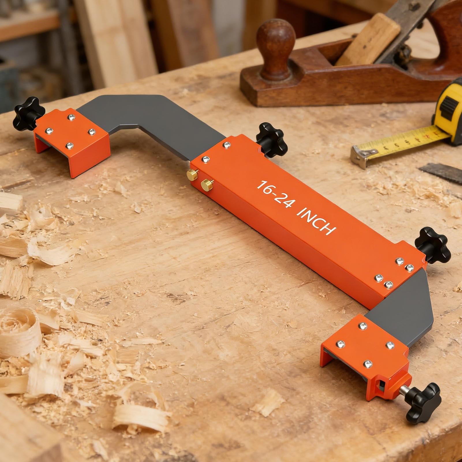 Strumenti per Lavorazione del Legno Righello di Misura in Lega Alluminio | Utensile per Assemblaggio Mobile per Muratura, Falegnameria, Fai da Te, Costruzione, Montaggio, Ferramenta