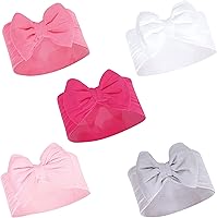 Vista 123 de Hudson Baby Cotton and Synthetic Headbands, Size 0-24 Months