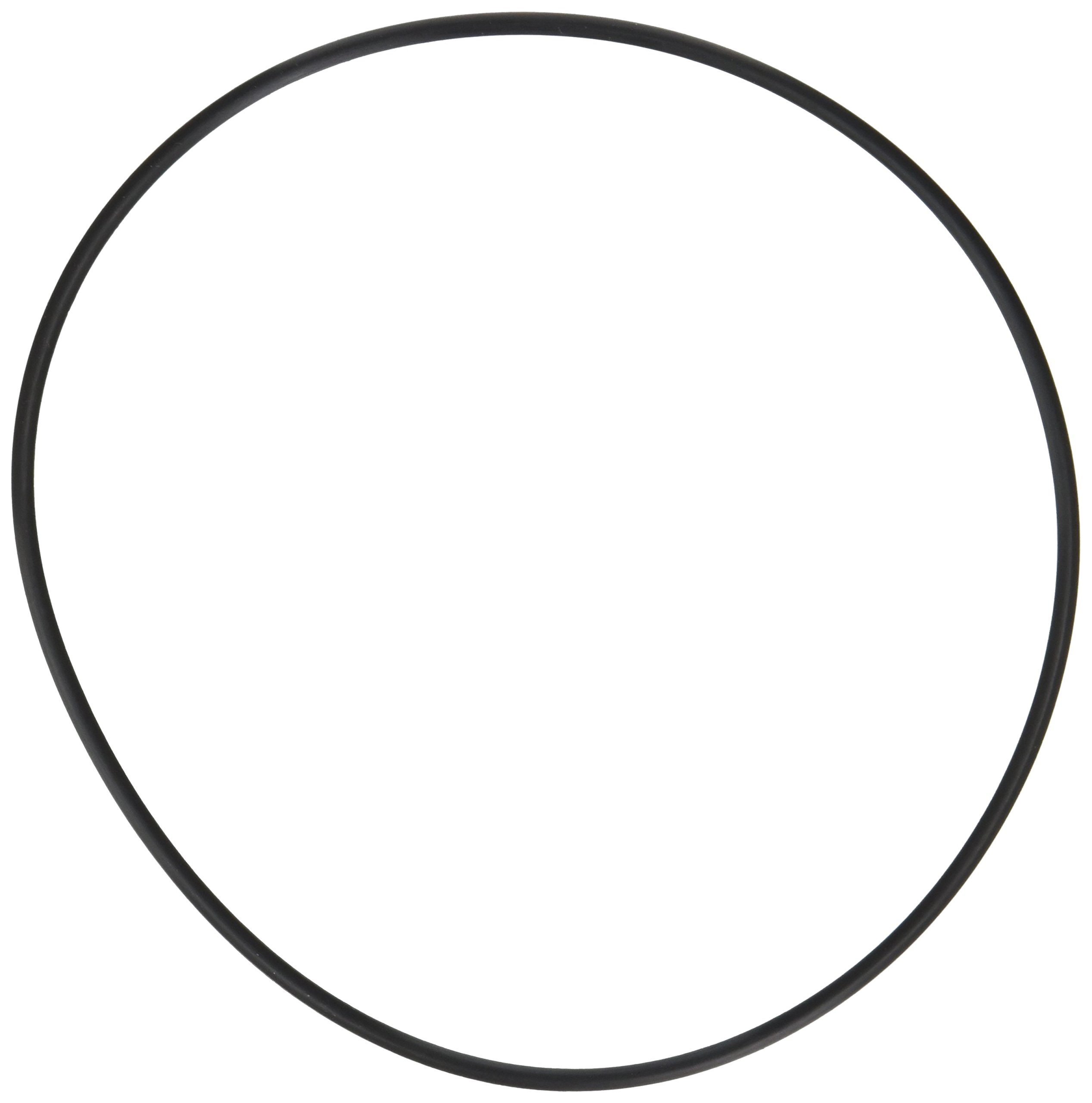 M3x120 Viton O-Ring, 75A Durometer, Round, Black, Viton, 120 mm ID, 126 mm OD, 3 mm Width