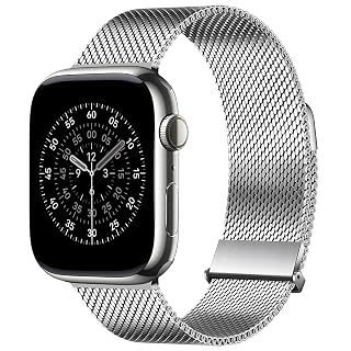 Bestsure Milanese Band for Apple Watch Ultra Bands For Strong magnetism Breathable and refreshing Women & Men,Magnetic Clasp Replacement Bands for iwatch Series - Amazon product rated Grade B