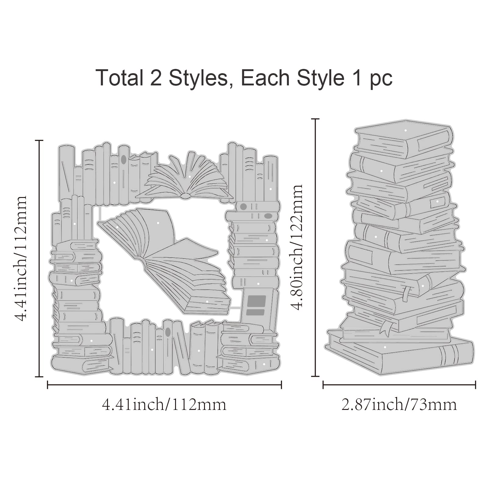 Fustella Per Stencil A Forma Di Fiore - In Metallo Per Scrapbooking E Biglietti Fai Da Te - Foto 10