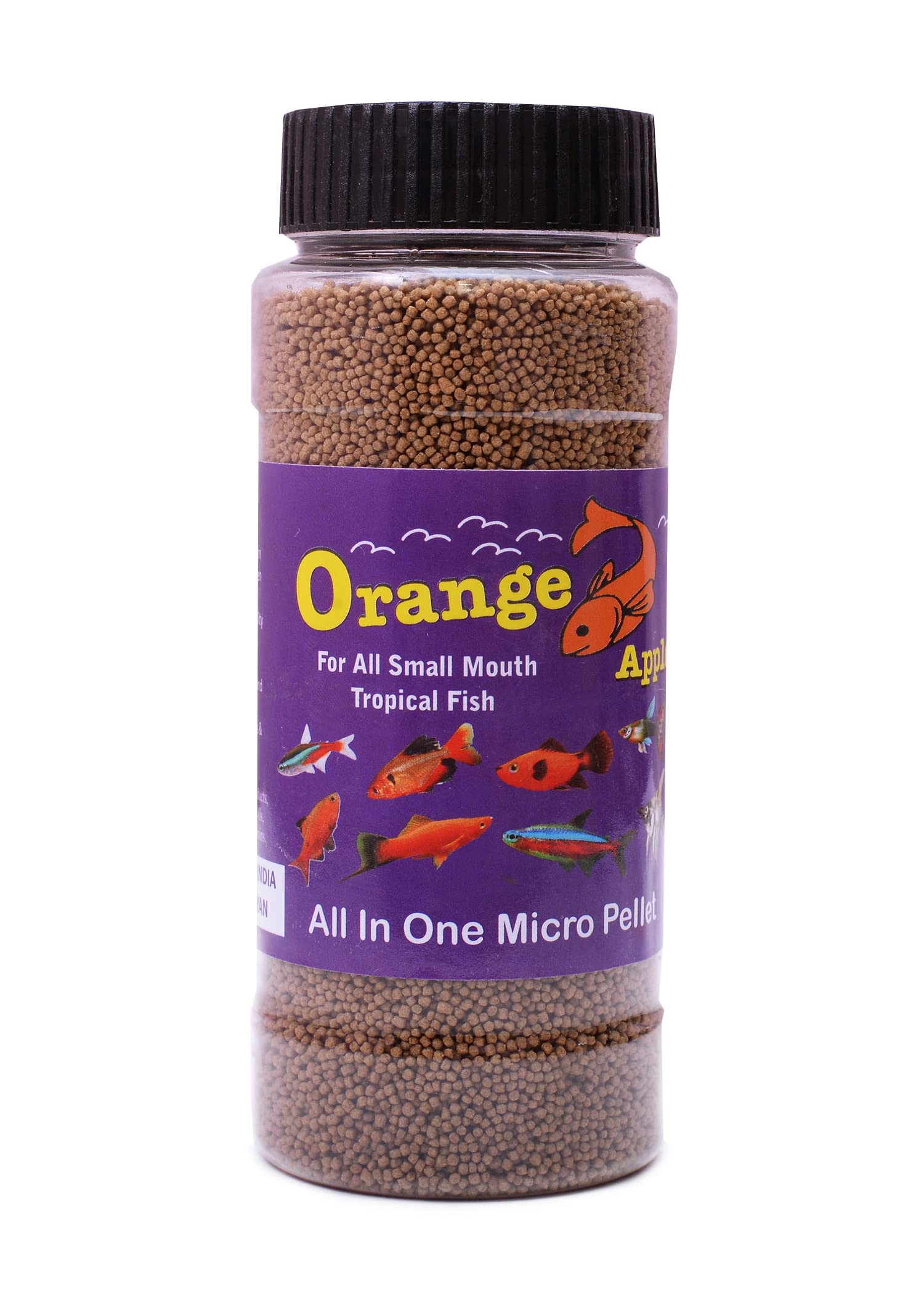 Orange & Apple. All in One Micro Pellet 100g (Pack of 5) (B095SVSVQ9) Amazon Price History, Amazon Price Tracker