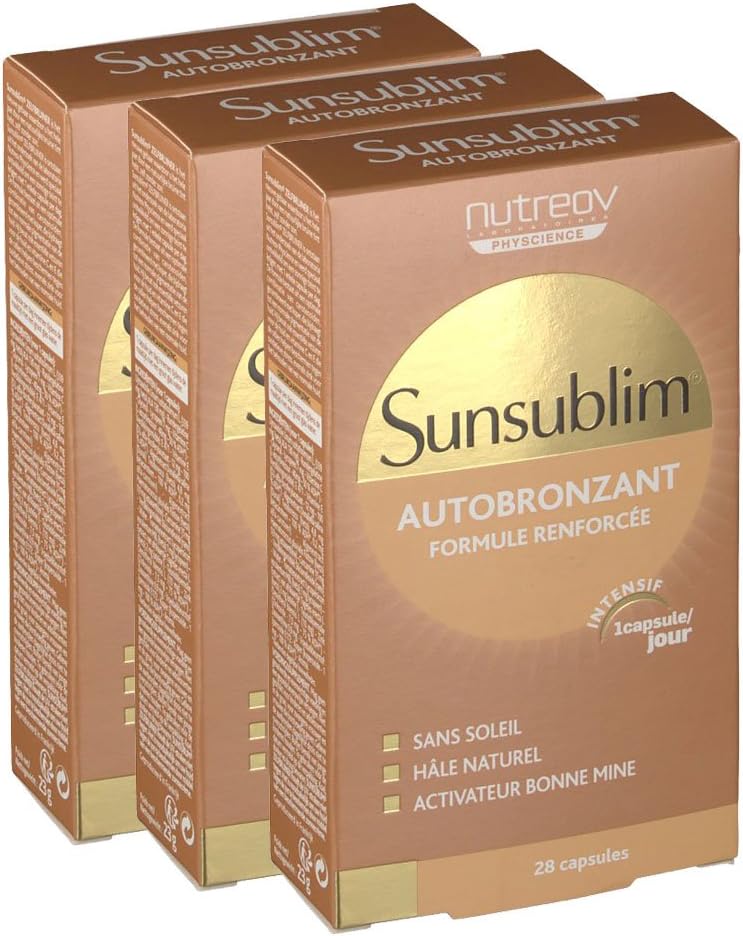 NutreovSunsublim Self-Tanner 2 x 28 Gel-Caps