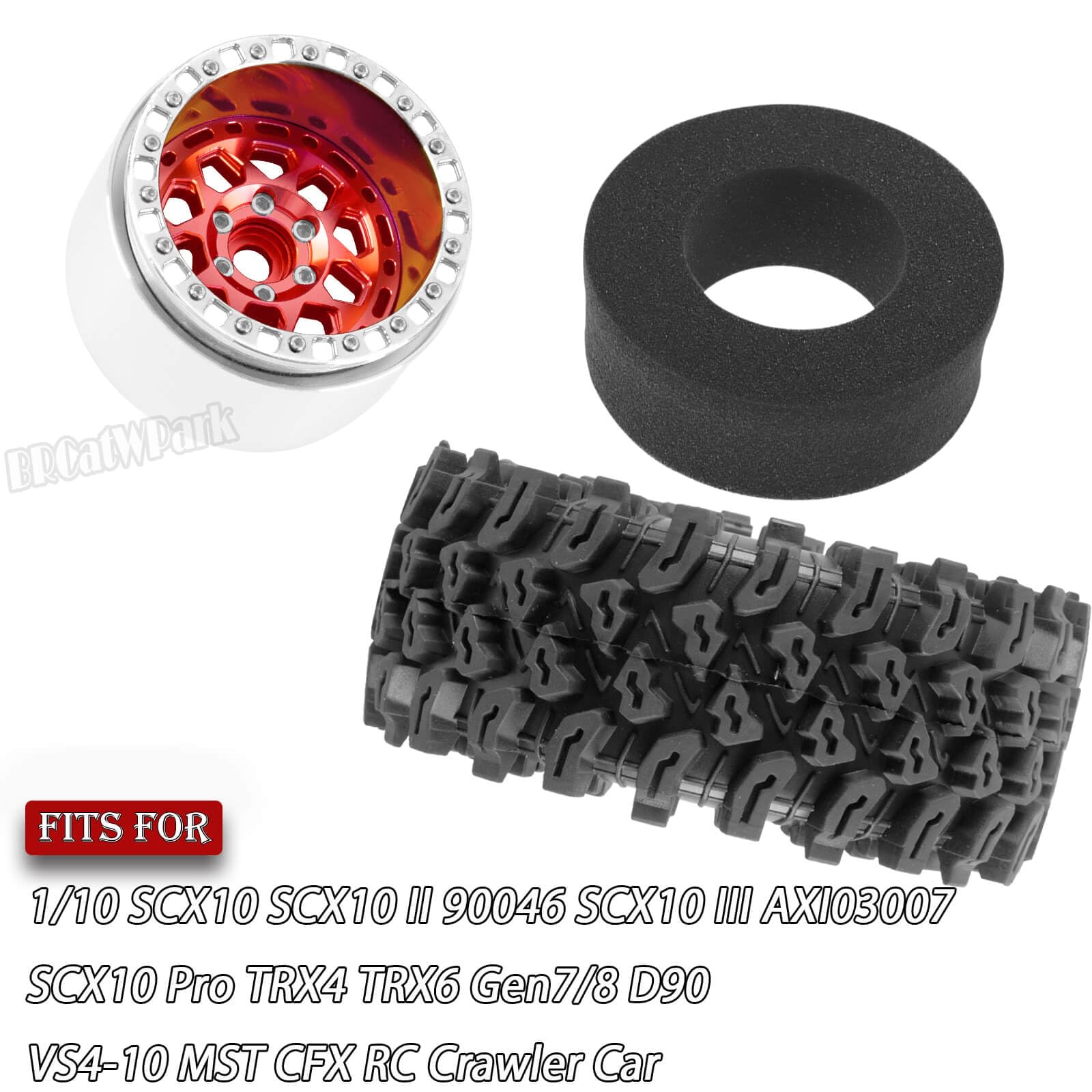 BLUEJAY 2 Pack Tires and Wheels for NO.1809