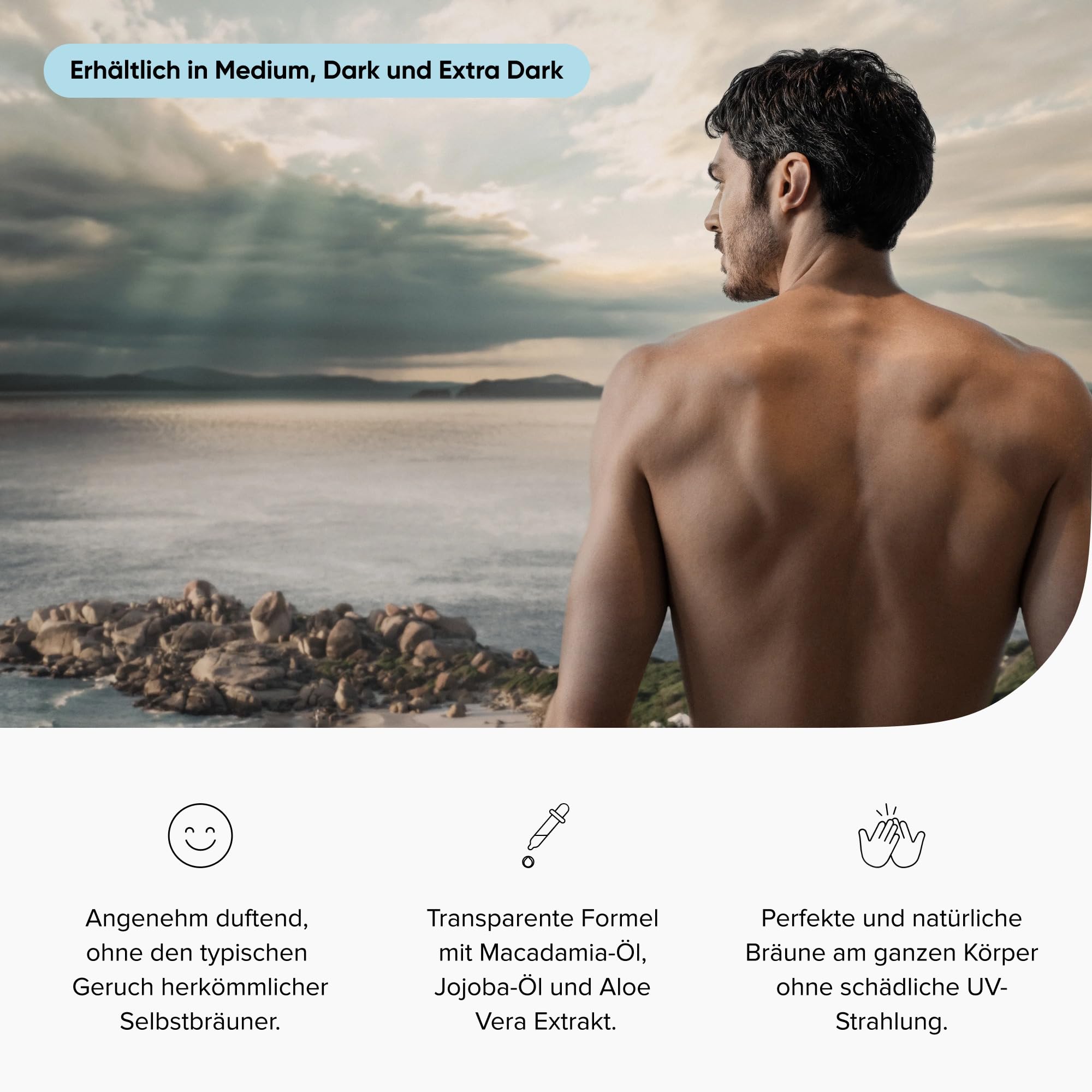 IONIQ Skincare – Selbstbräuner Spray Starter Kit mit IONIQ ONE Sprayer + TAN Medium Kartusche – Natürlich aussehende Bräune in nur 3 Minuten – vegan & ohne unnötige Zusatzstoffe