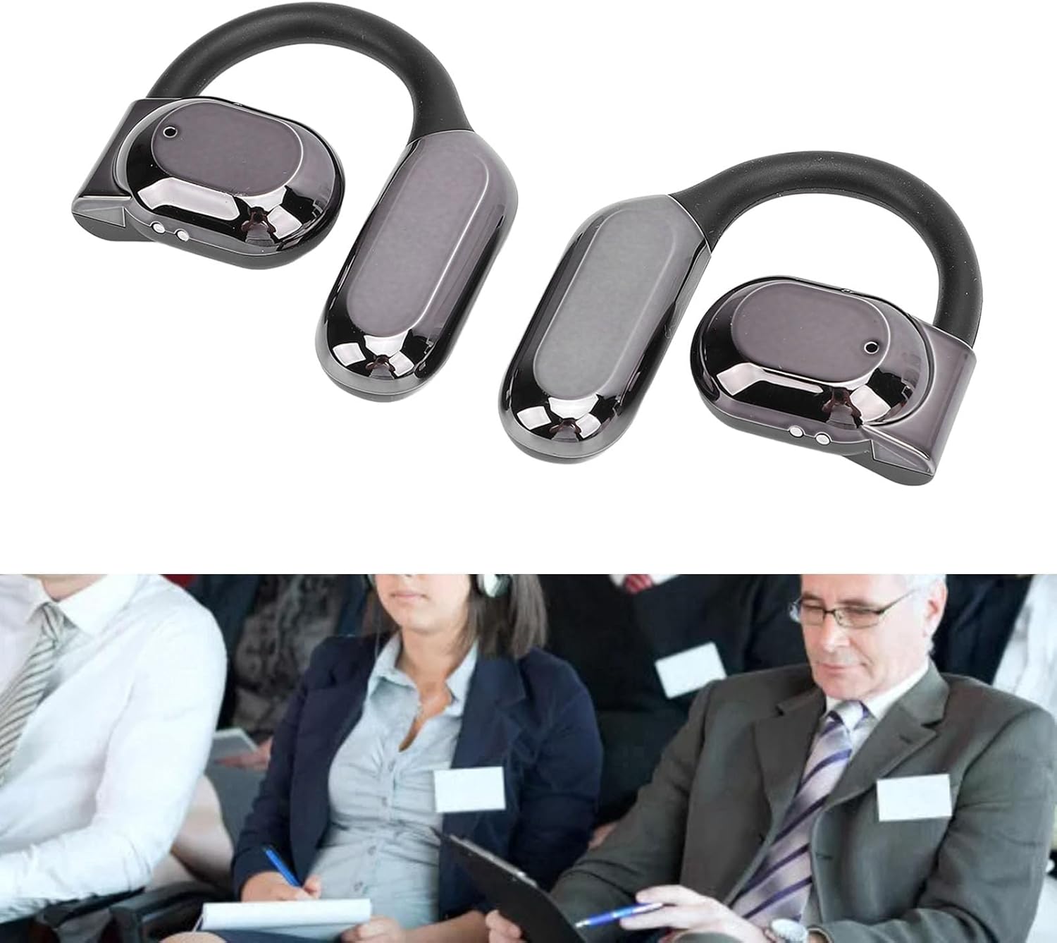 MAVIS LAVEN Language Translator Earbuds, Translation Device Noise Cancelling with Real Time Translation in 133 Languages for Travel Business Communication