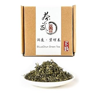 Cha Wu-[B] BiLuoChun Green Tea,3.5oz(100g),Loose Leaf Tea,DongTing Mountain,Chinese Famous Green Tea