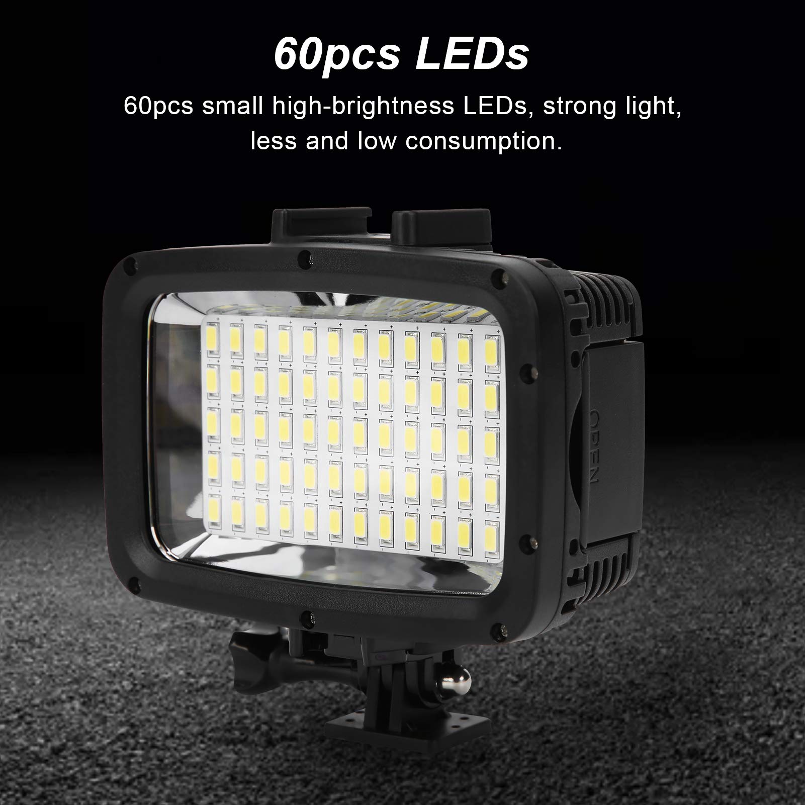 Luce Subacquea LED 40M Impermeabile - Luce Di Riempimento Per Foto E Video Subacquei - Foto 2