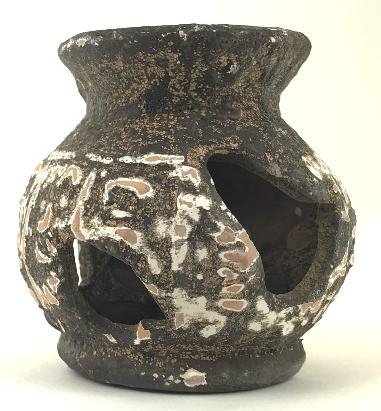 U.P. Aqua Ceramic Egyptian Jar, Medium