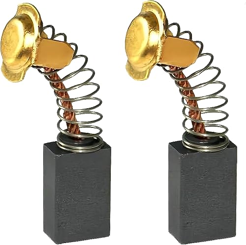 Miniatura 1 de (2 piezas) N398321 Cepillo de carbono para DEWALT DWP849X DWP849 N398327 N103592 N08840 Escobillas de motor de carbono