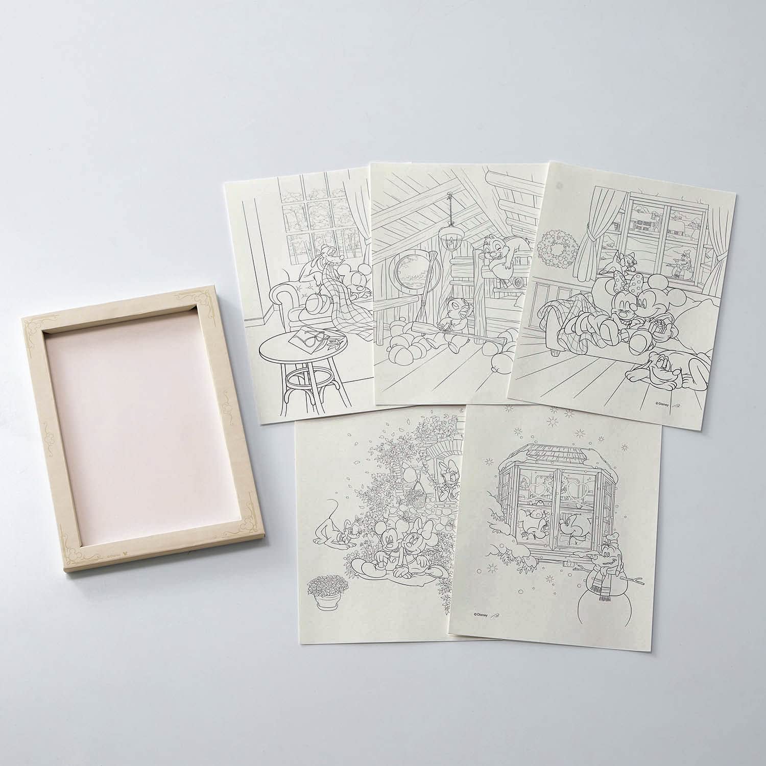 Amazon.co.jp: [ベルメゾン] ディズニー 塗り絵 大人の ぬりえ 歴代