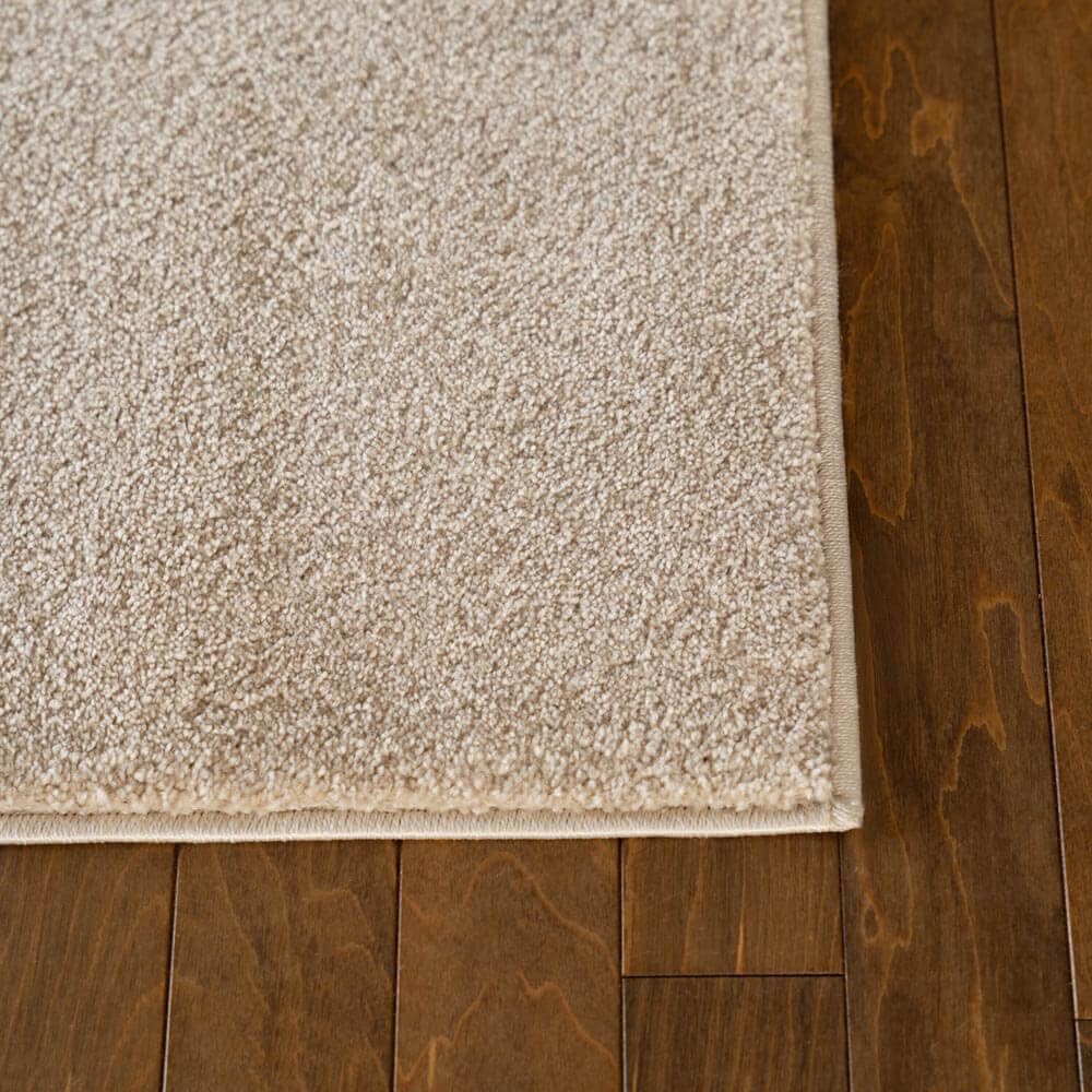 Home Deluxe - Tapis FOFI - Couleur : Beige, Dimensions : 150 x 80 cm - Hypoallergénique, Hauteur des Poils : 1,5 cm, 100% polypropylène Friese I Tapis de Sol Tapis Design Shaggy