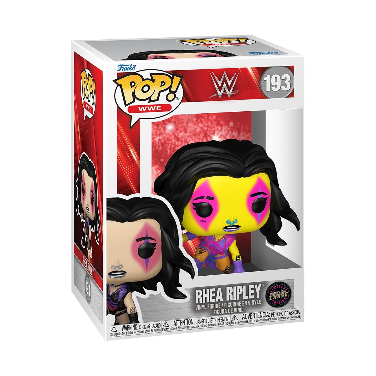 Funko Pop! WWE Rhea Ripley リア・リプリー Funko POP! WWE: Rhea Ripley - Wrestle Mania 40-1 em 6 Chance of