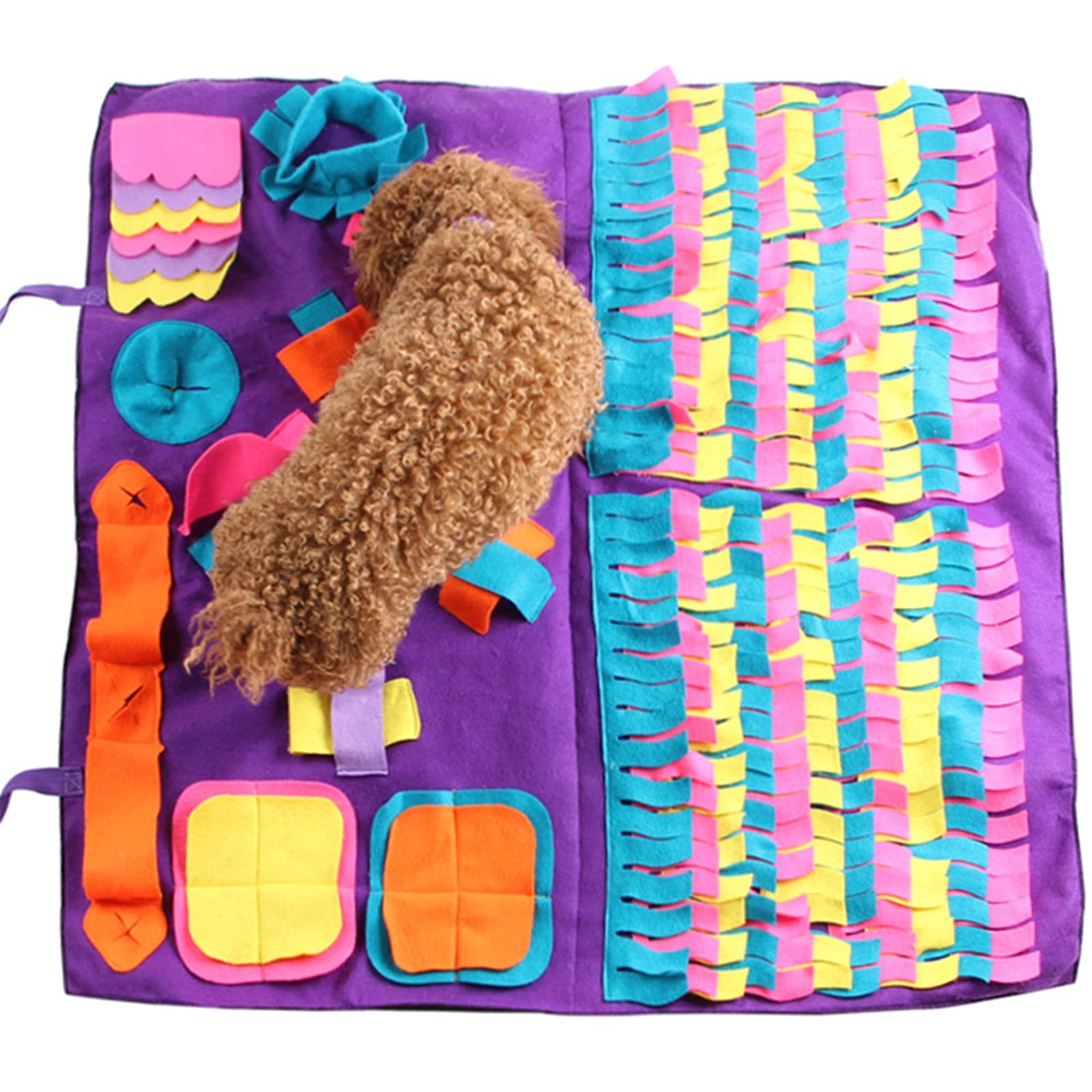 Tappeto Olfattivo Cane Tappetino for Animali Domestici Lavabile Tappetino Olfattivo Cane (Color : 23)