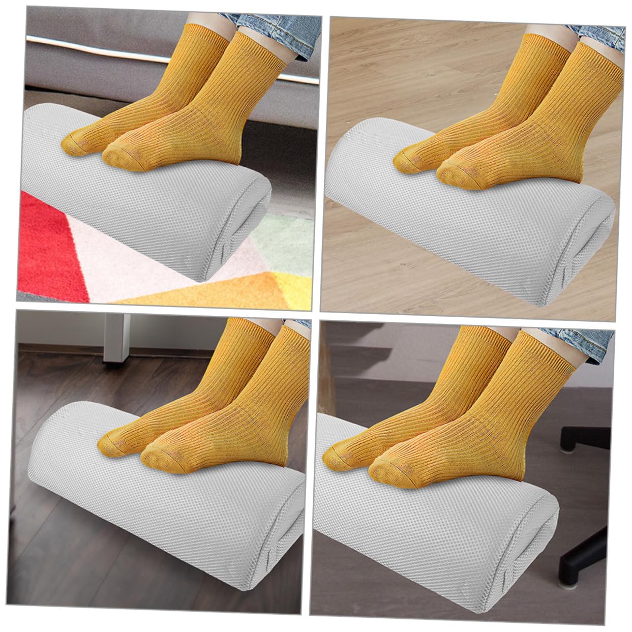 Almohada Ortopédica de Piernas y Rodillas 2 Piezas, Poliéster
