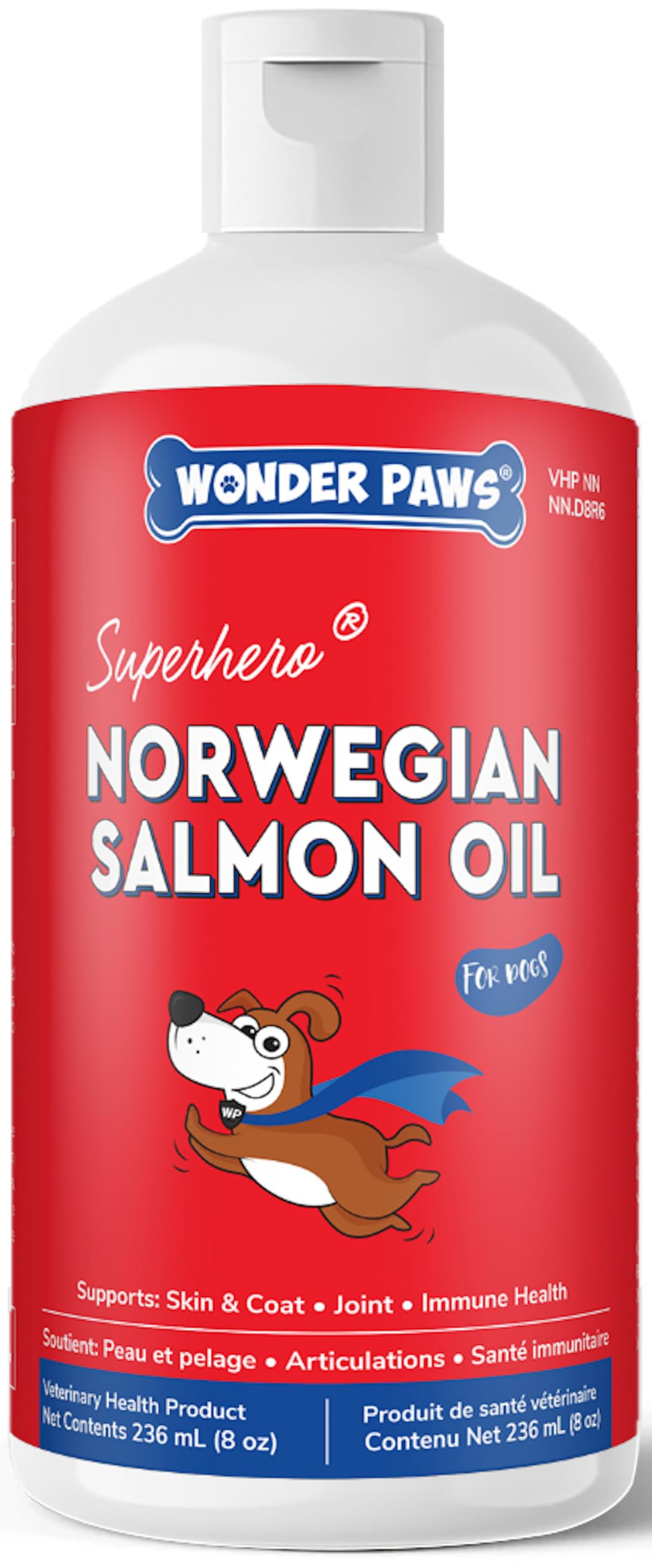 Premium Salmon Oil for Dogs – Pure Norwegian Salmon Oil High in Omega 3 EPA & DHA -Powerful Fish Oil for Dogs Skin & Coat, Hip & Joints, Allergies & Itchy Skin – Omega 3 Fish Oil for Dogs-8oz Liquid — Amazon image 2