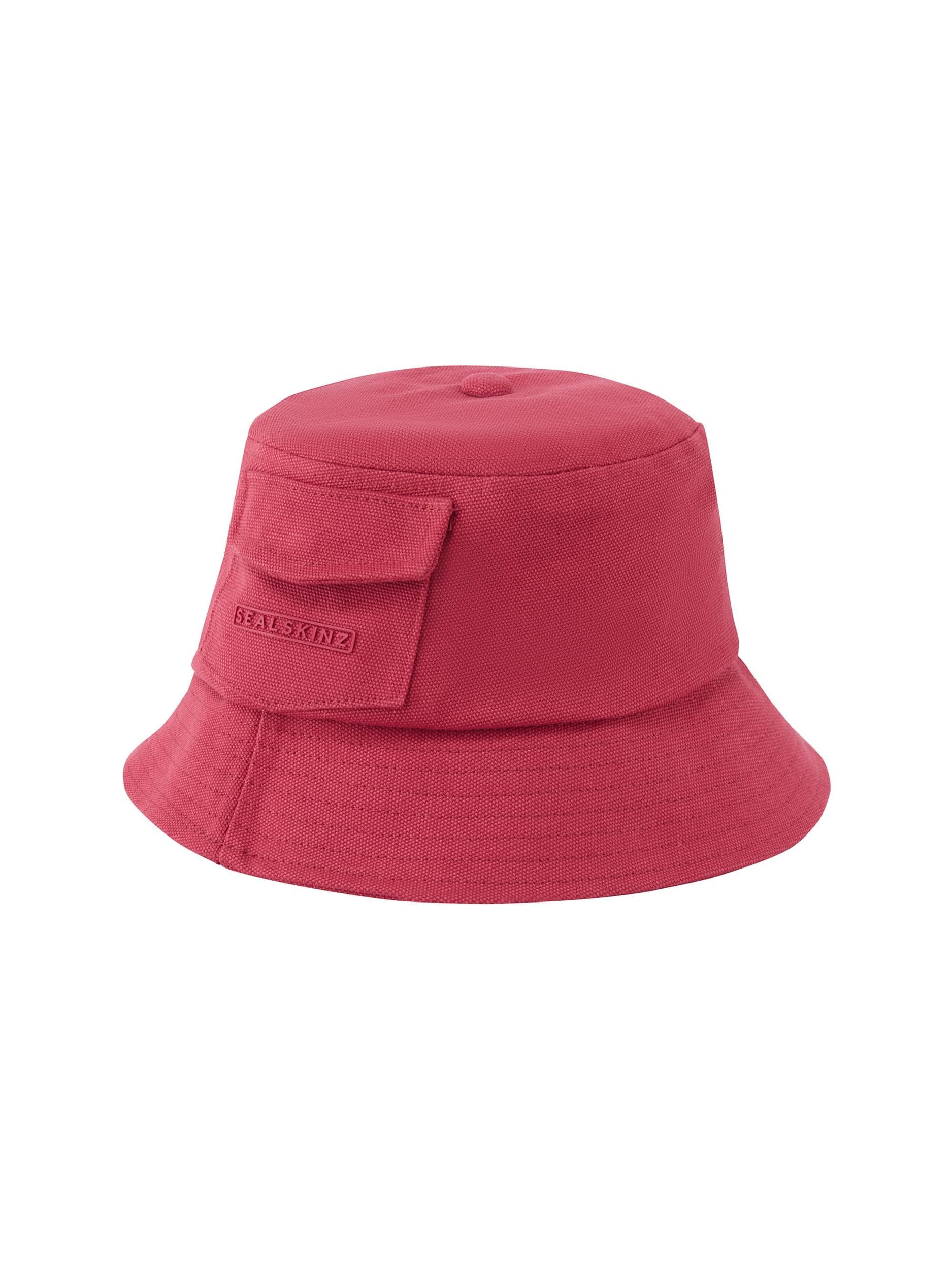Sealskinz Women's Pink Lynford Waterproof Canvas Bucket Hat  S/M