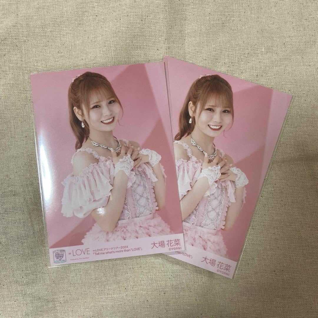 =LOVE 大場花菜 6周年衣装② ピンキー衣装 直筆 生写真 LOVE 大場花菜 6周年衣装② ピンキー衣装 直筆 生写真 Amazon.co.jp: 大場