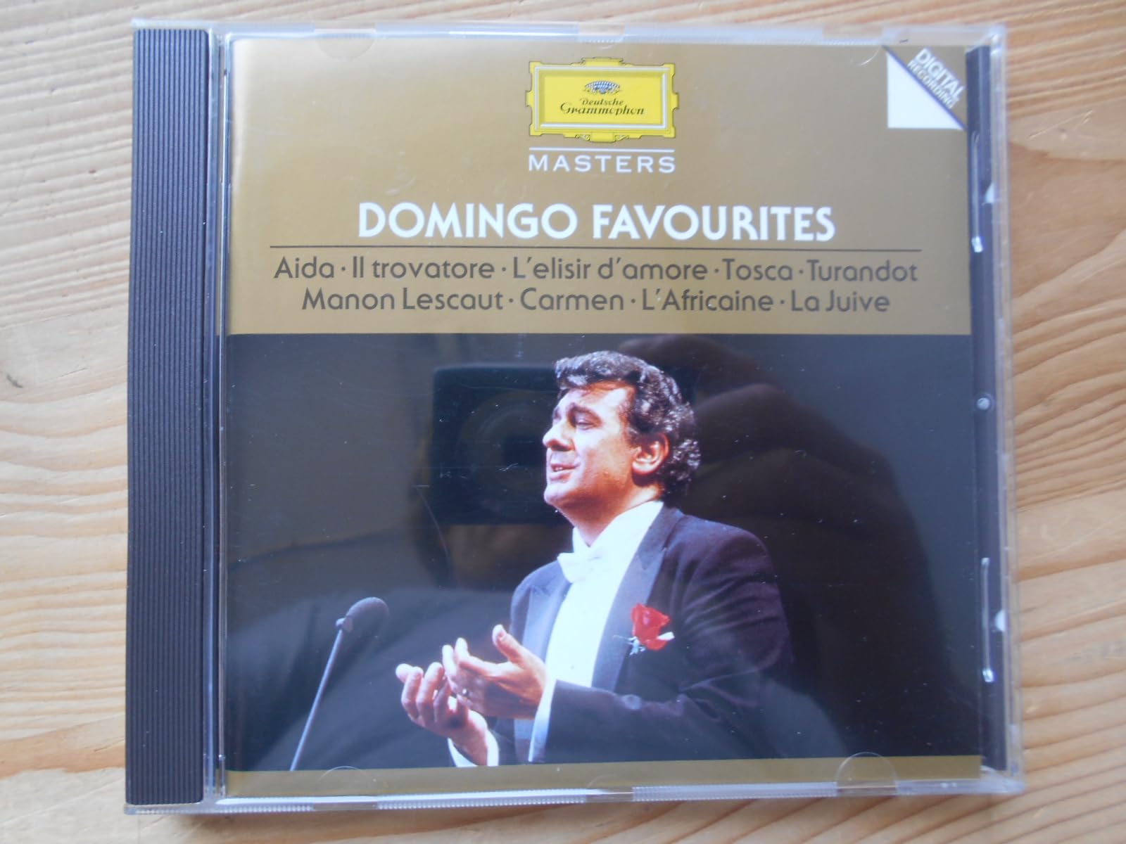 Domingo Favorites [Audio CD] Domingo, Placido/Various-Variou and Carlo Maria Giulini