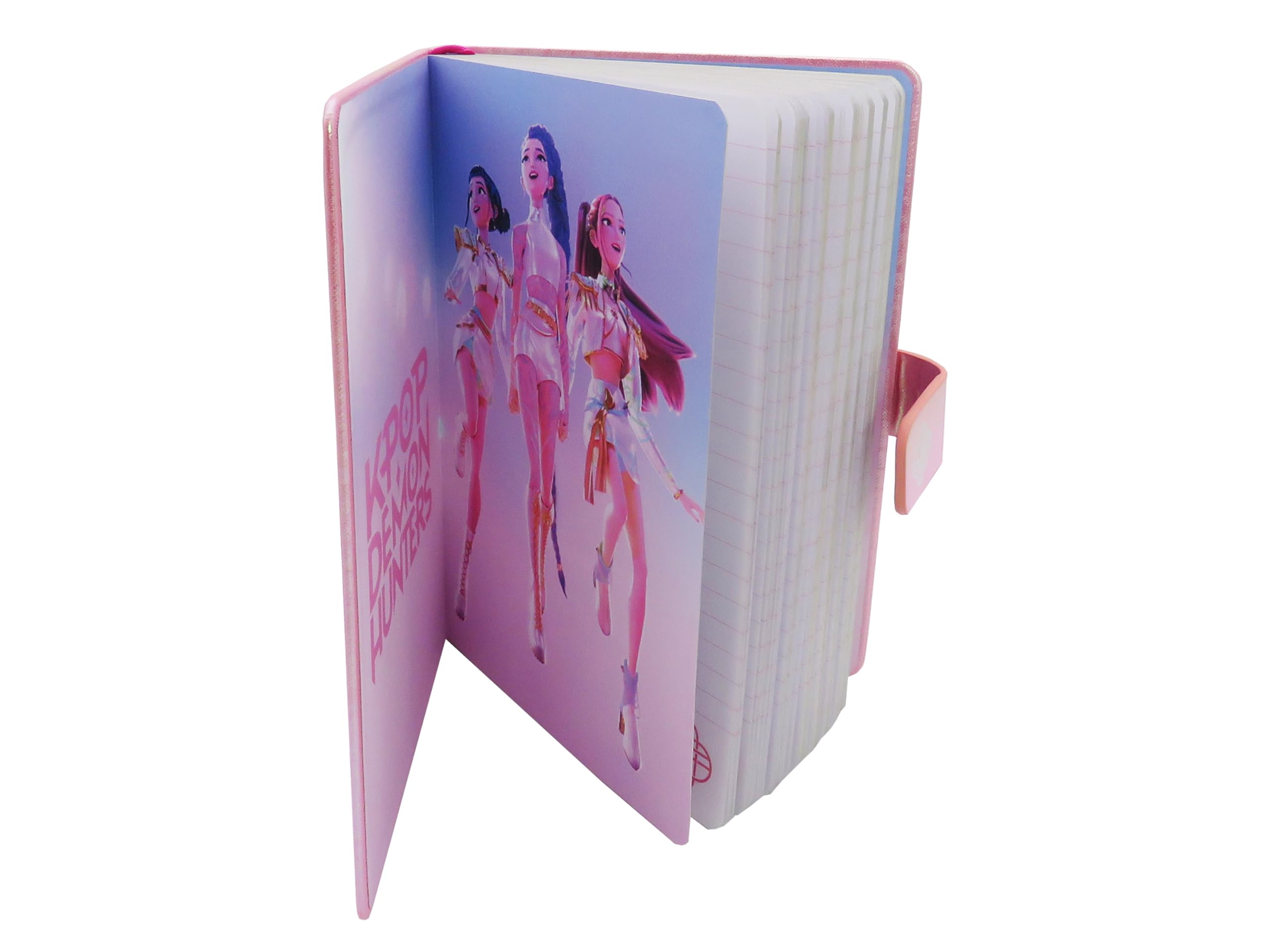 K-POP DEMON HUNTERS PREMIUM NOTEBOOK WITH CLASP