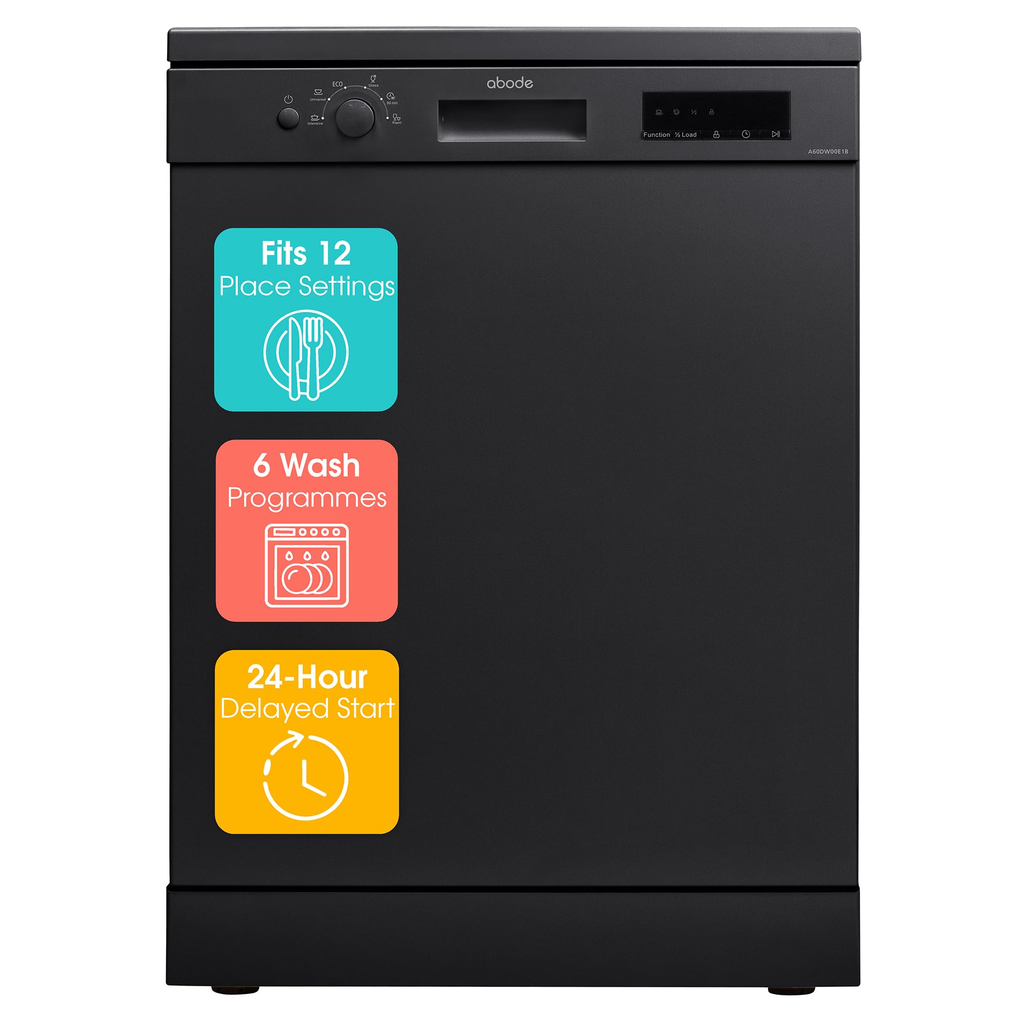 Abode Freestanding Dishwasher Class E with 12 Place Settings
