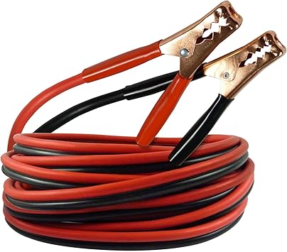 Schumacher BC10 10 Gauge 12 Foot Booster Cables – Color Coded Cables and.