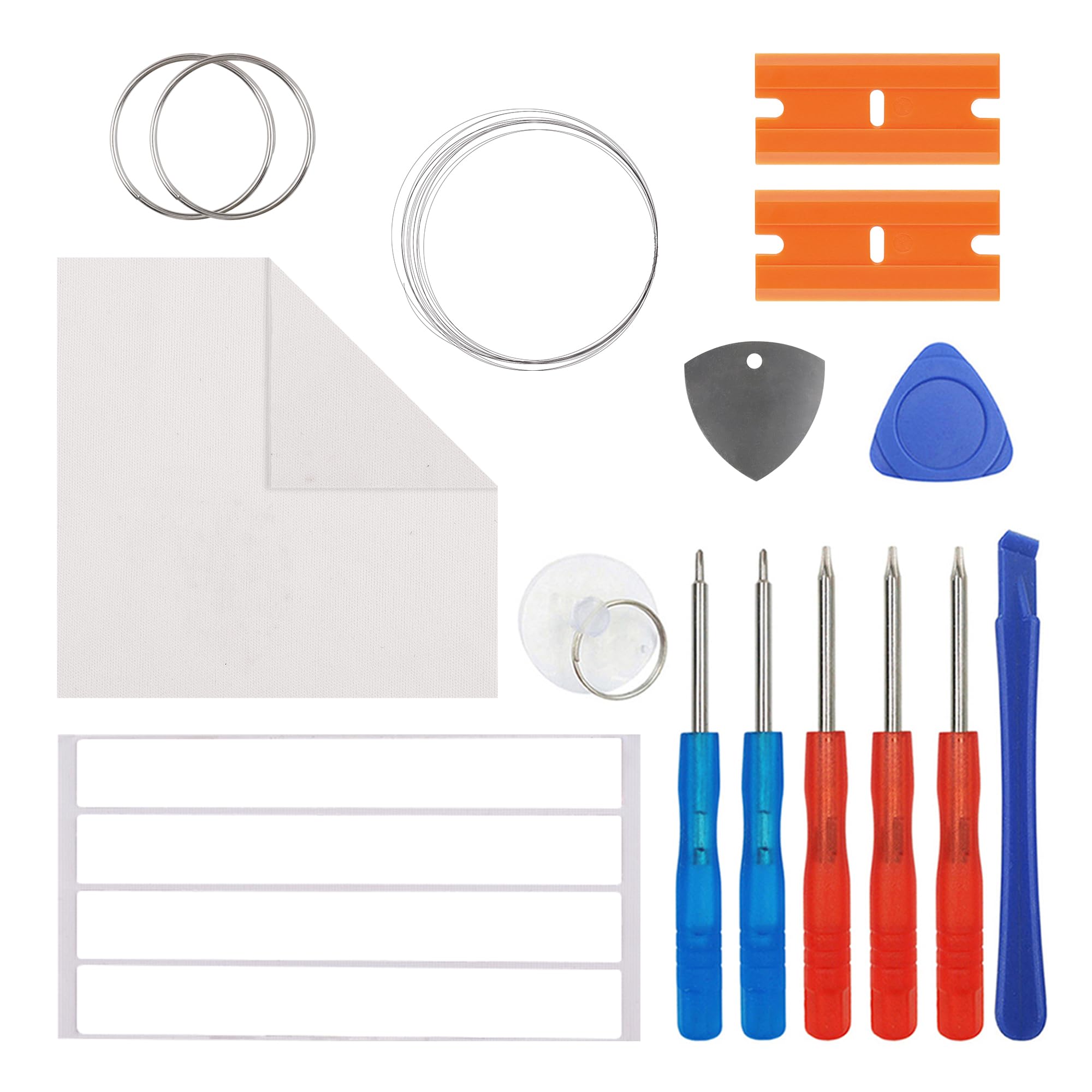 Eonpam 2 Pezzi Vetro Fotocamera Per Google Pixel 8 Lente Posteriore Ricambio HD Original Camera Glass Con Kit Di Riparazione - Foto 12