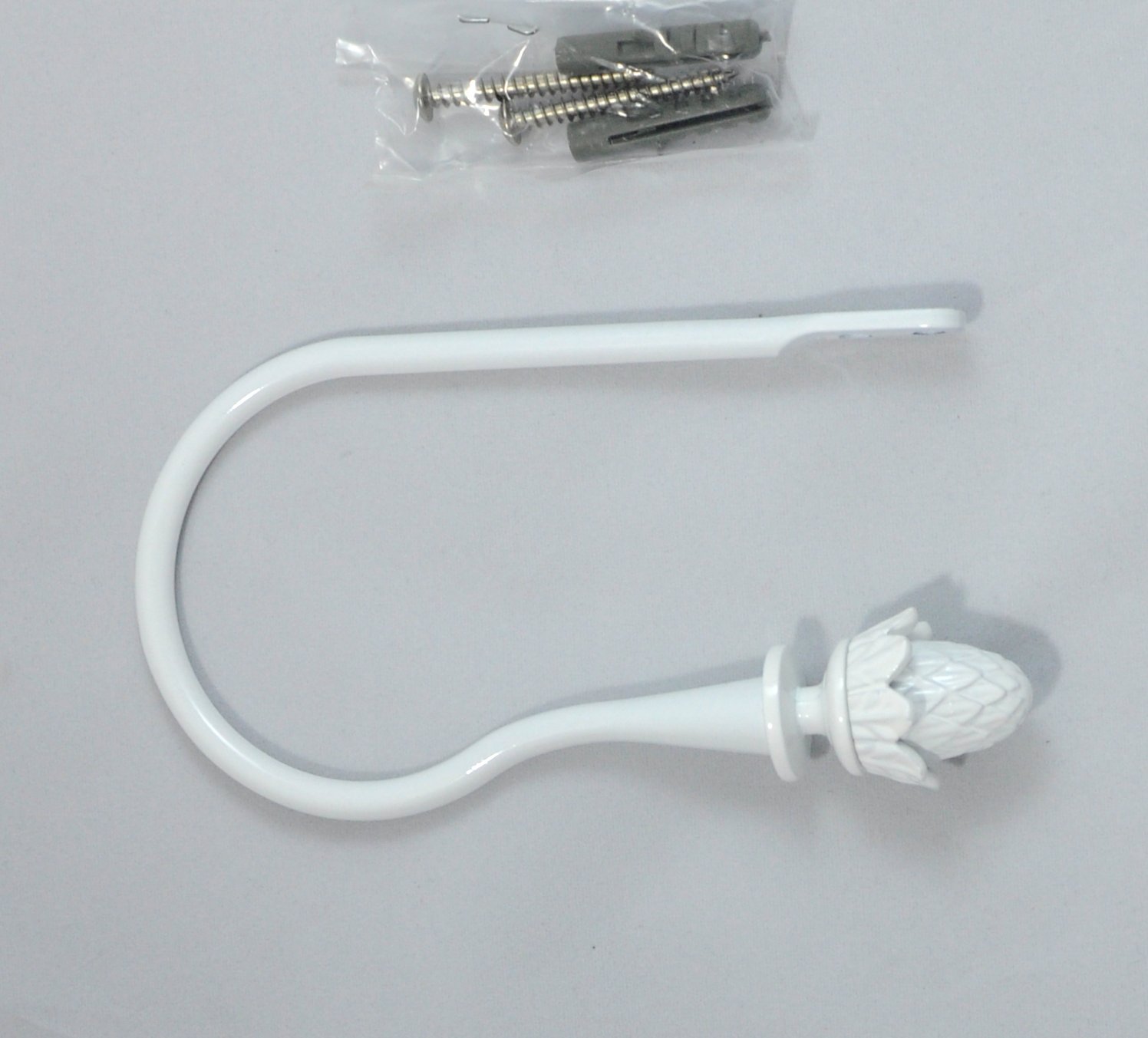 Urbanest Zinc Acorn Window Curtain Drapery Holdback Tie-Back, 5-3/8