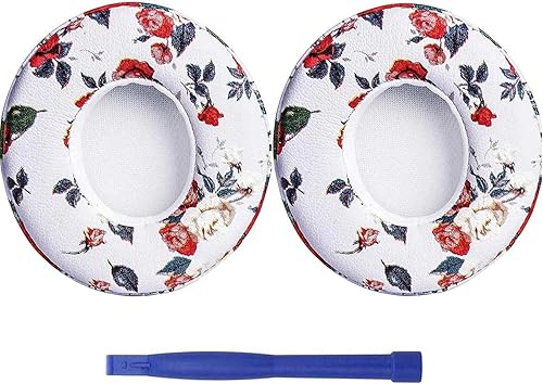 Miniatura 10 de Beats Solo 3 almohadillas inalámbricas de repuesto, almohadillas BUTIAO de espuma viscoelástica de cuero de proteína para auriculares Beats by Dre